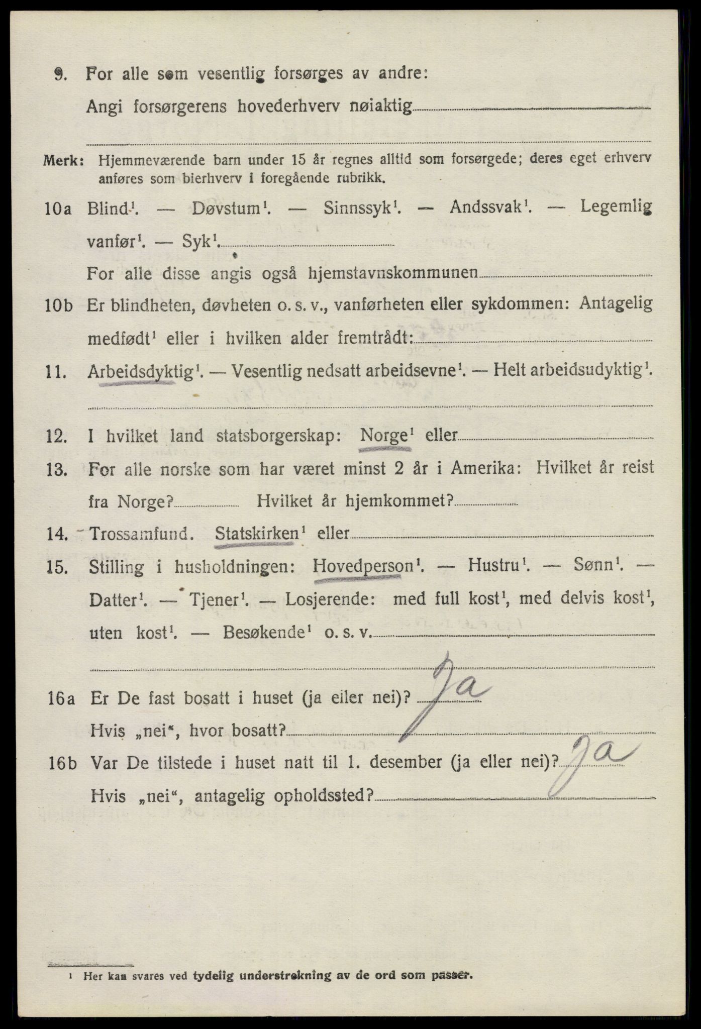 SAO, Folketelling 1920 for 0227 Fet herred, 1920, s. 3045