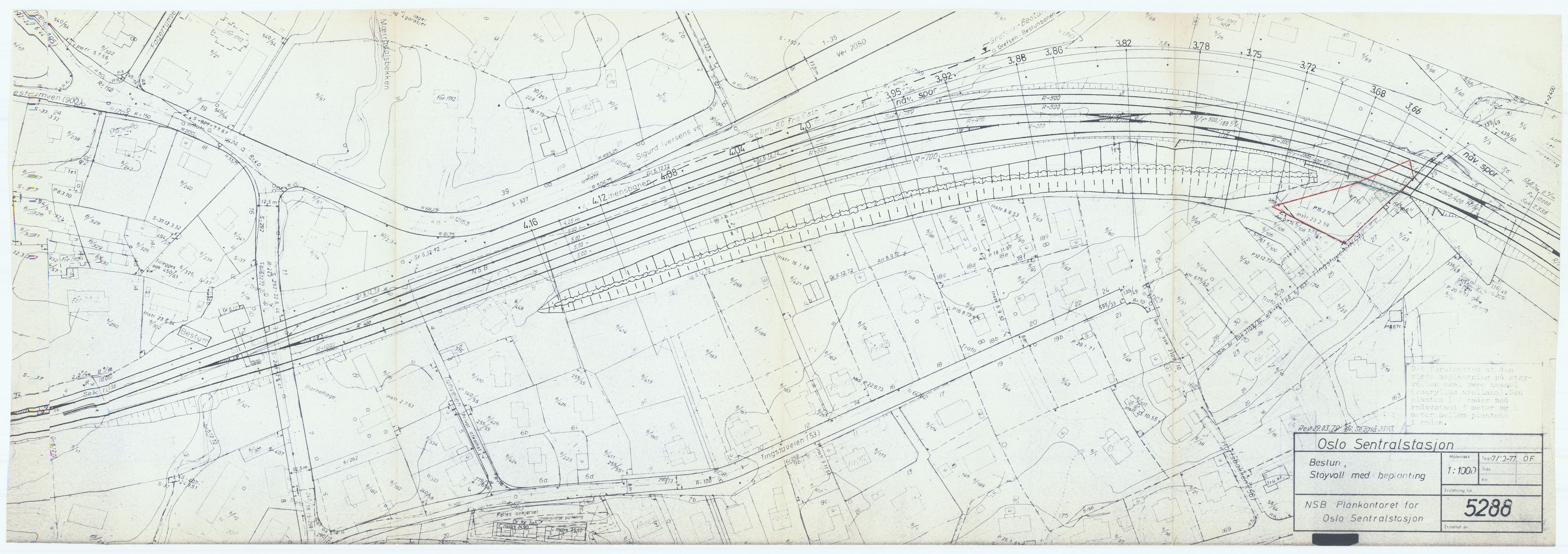 Norges statsbaner, Hovedadministrasjonen, Plankontoret for Oslo S, AV/RA-S-5410/D/L0168: Driftsbanegården. Øvrige driftsbanegårder, 1917-1978, s. 58