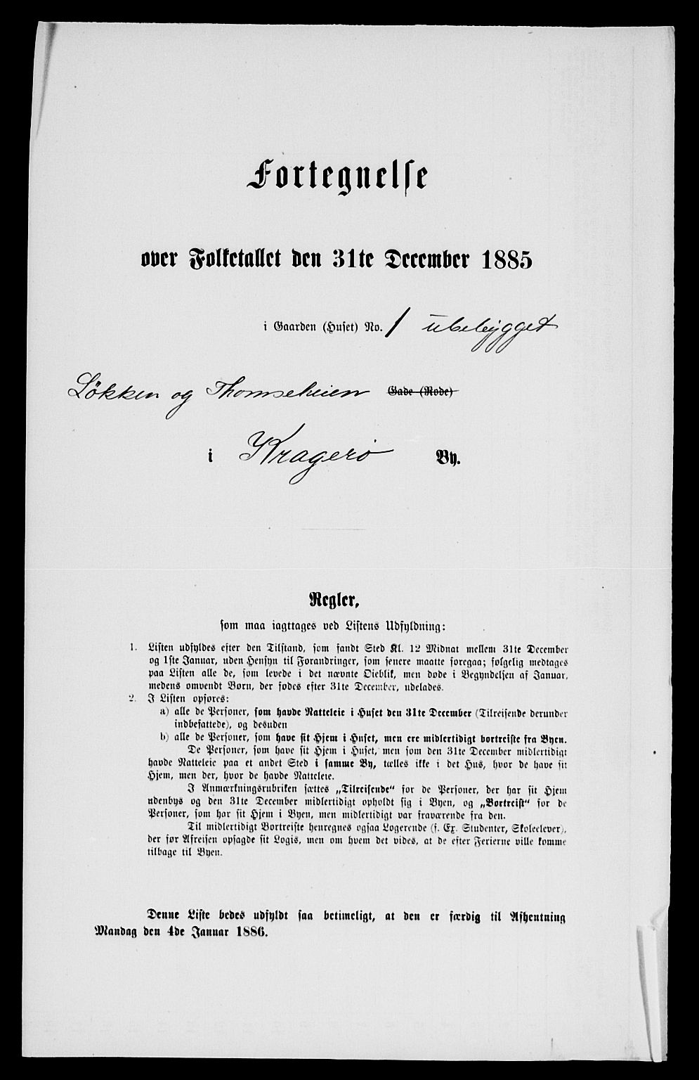 SAKO, Folketelling 1885 for 0801 Kragerø kjøpstad, 1885, s. 656