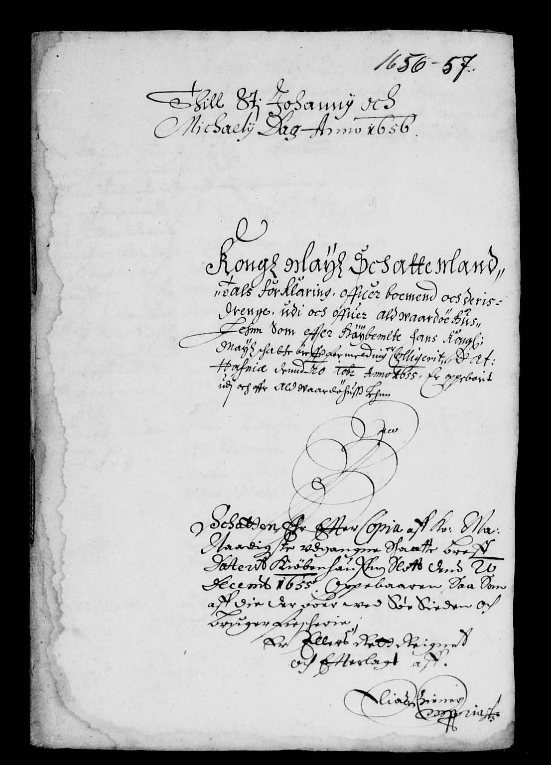 Rentekammeret inntil 1814, Reviderte regnskaper, Lensregnskaper, AV/RA-EA-5023/R/Rb/Rbæ/L0007: Vardøhus len, 1652-1661