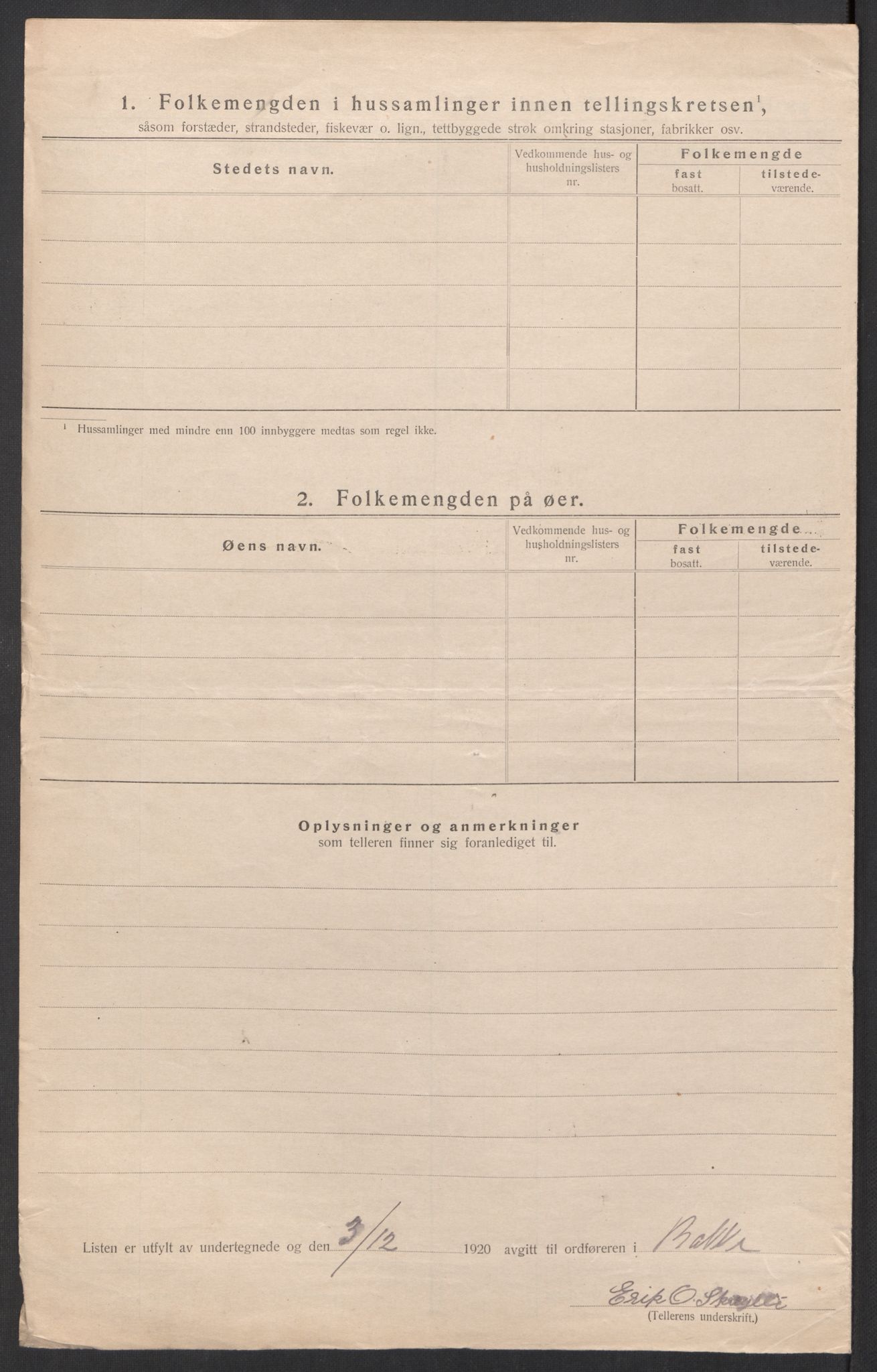 SAK, Folketelling 1920 for 1045 Bakke herred, 1920, s. 17