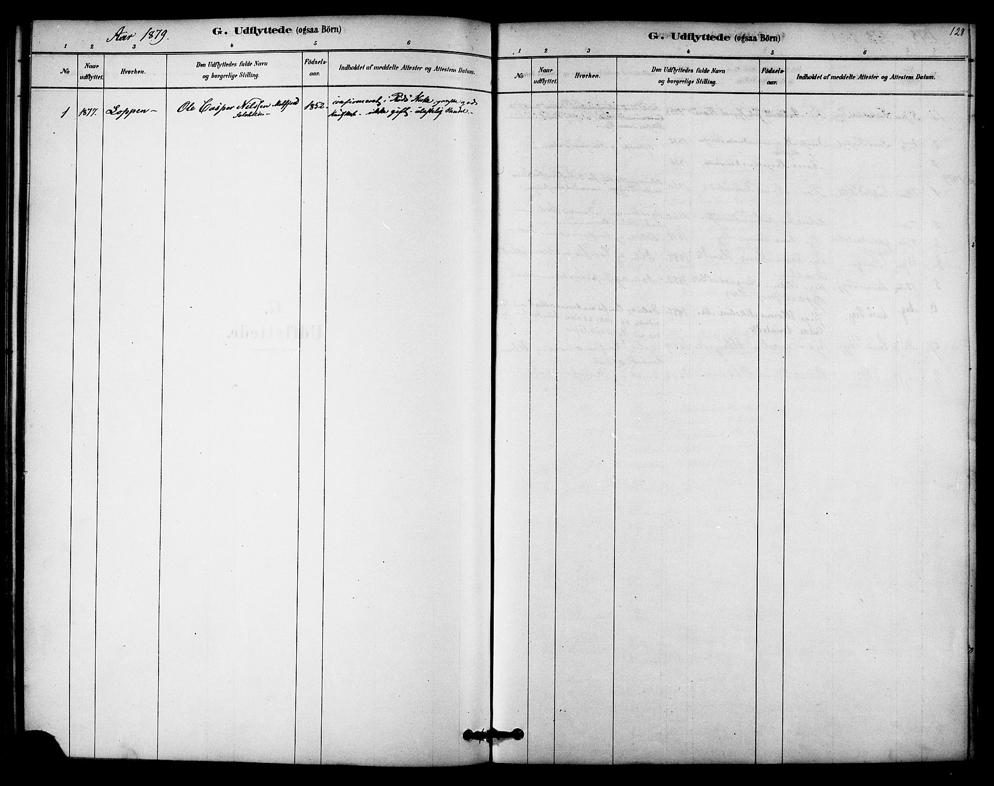 Ministerialprotokoller, klokkerbøker og fødselsregistre - Nordland, AV/SAT-A-1459/841/L0609: Ministerialbok nr. 841A13, 1878-1902, s. 128