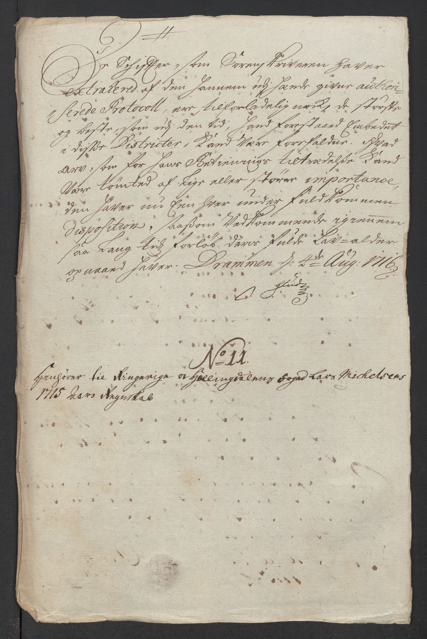Rentekammeret inntil 1814, Reviderte regnskaper, Fogderegnskap, RA/EA-4092/R23/L1473: Fogderegnskap Ringerike og Hallingdal, 1715, s. 169