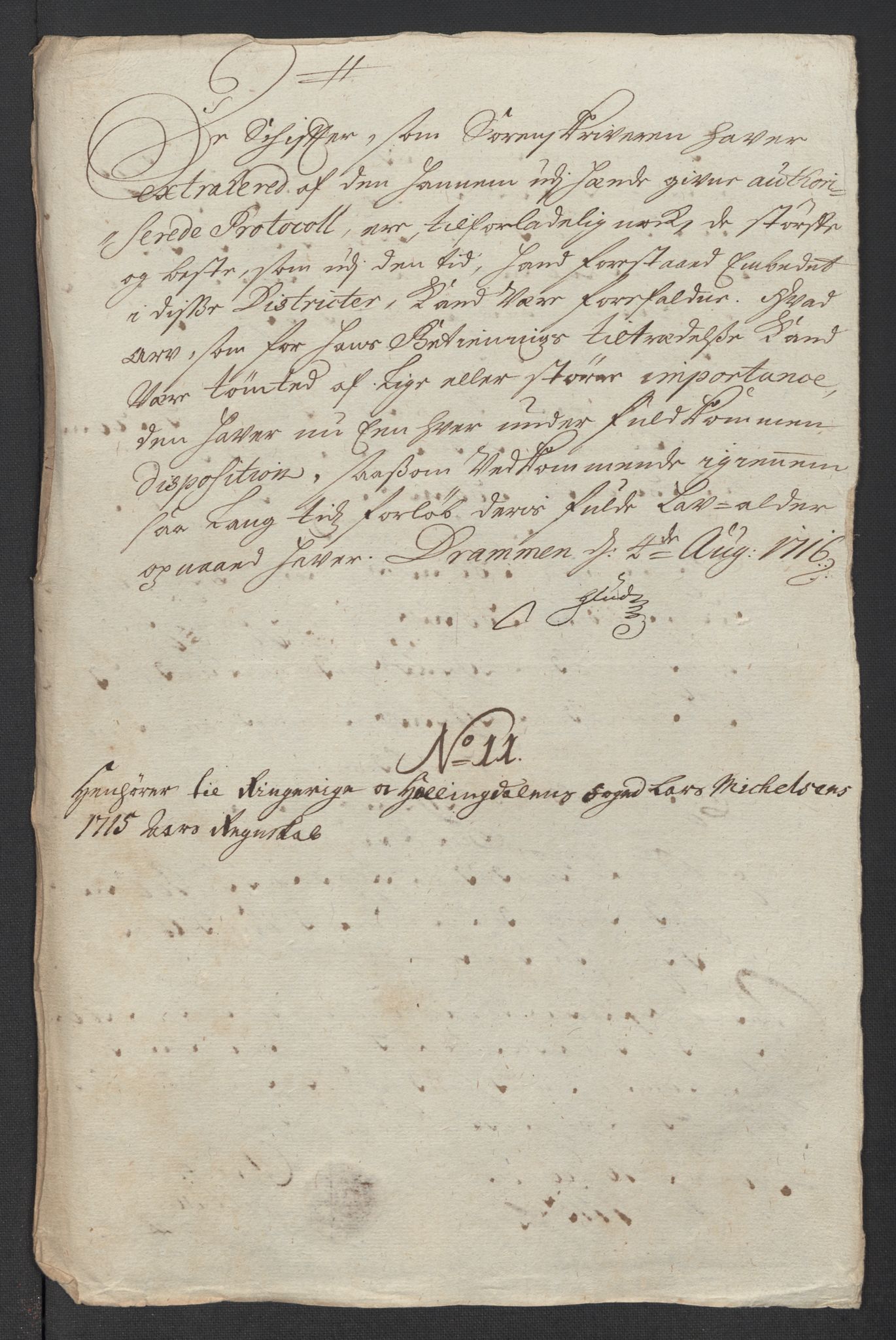 Rentekammeret inntil 1814, Reviderte regnskaper, Fogderegnskap, AV/RA-EA-4092/R23/L1473: Fogderegnskap Ringerike og Hallingdal, 1715, s. 169