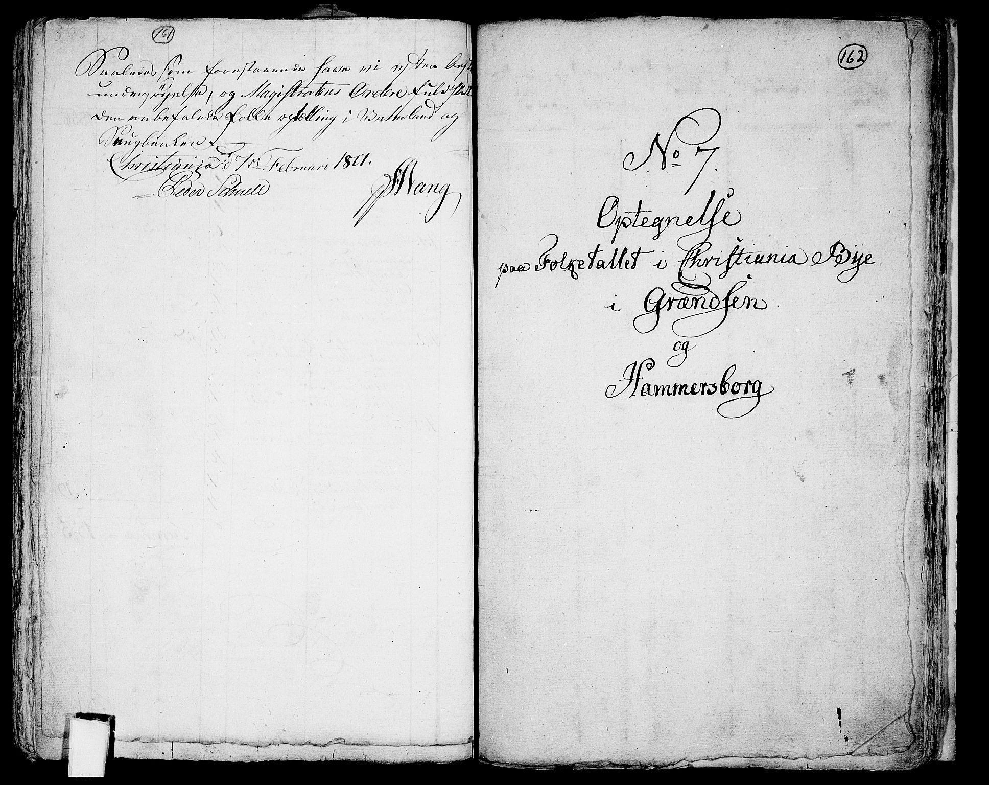 RA, Folketelling 1801 for 0301 Kristiania kjøpstad, 1801, s. 161b-162a