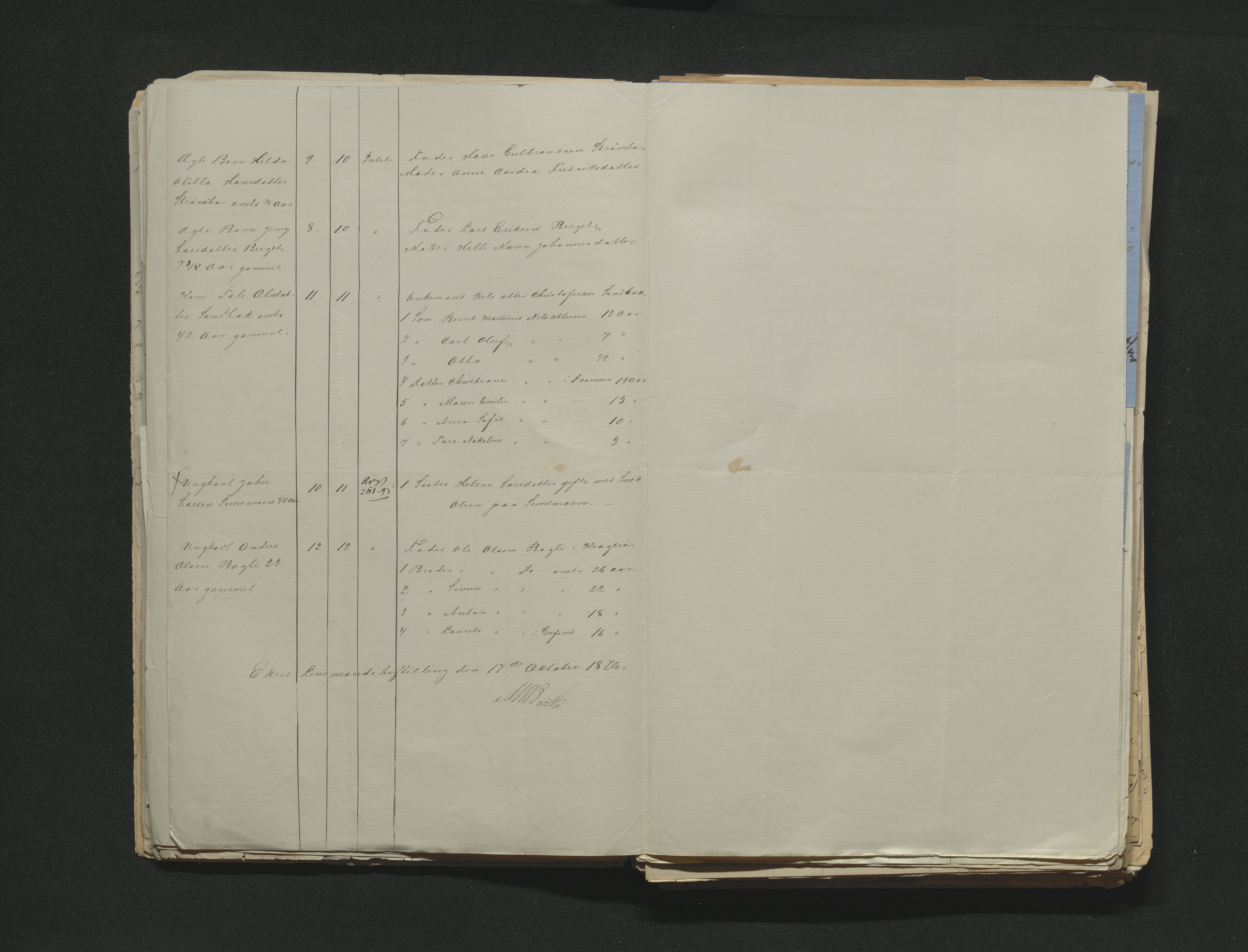Eiker, Modum og Sigdal sorenskriveri, AV/SAKO-A-123/H/Ha/Hab/L0014: Dødsfallsmeldinger, 1874-1877, s. 393