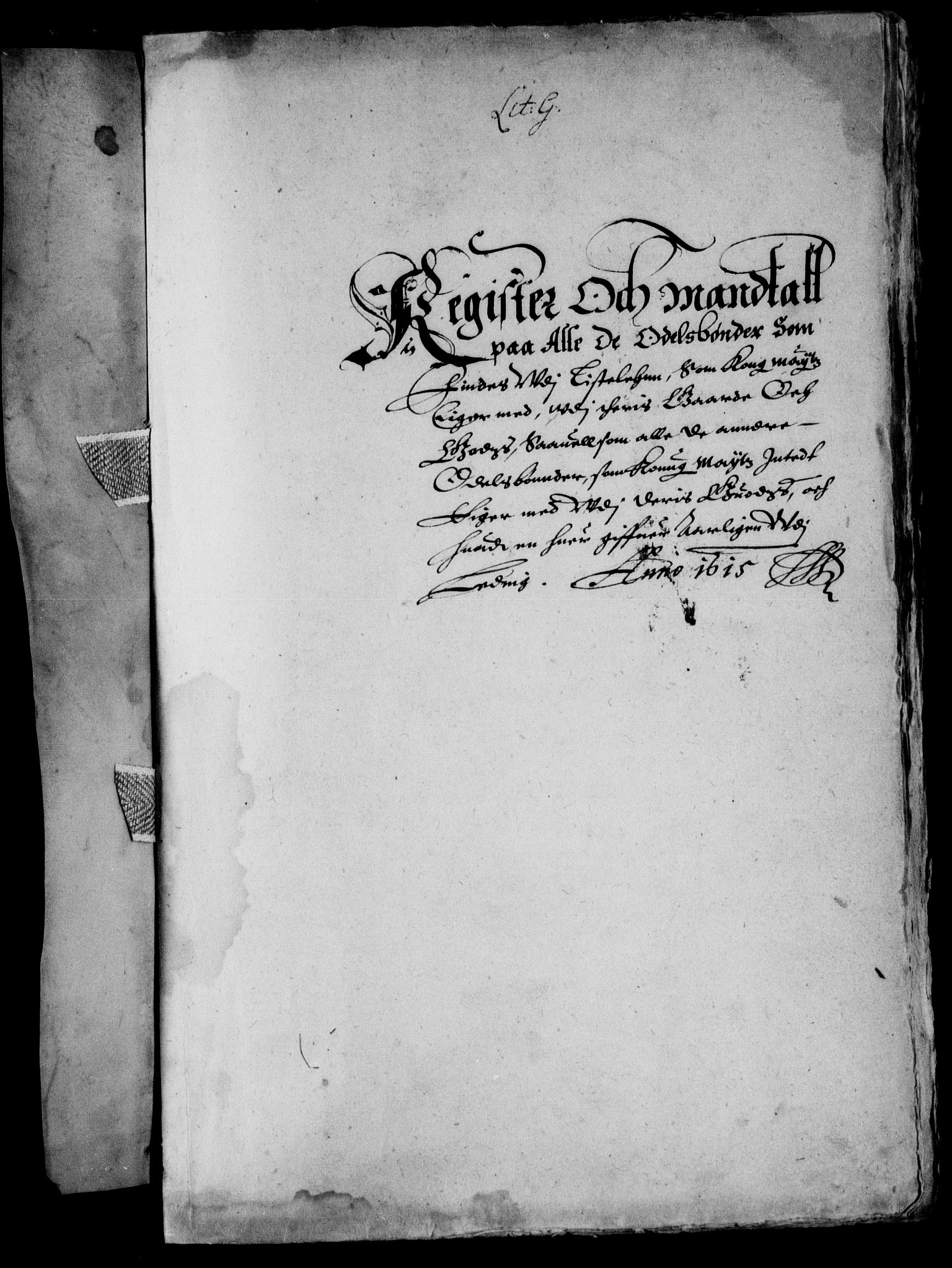 Danske Kanselli, Skapsaker, RA/EA-4061/F/L0027: Skap 9, pakke 133, litra F-K, 1587-1617, s. 60