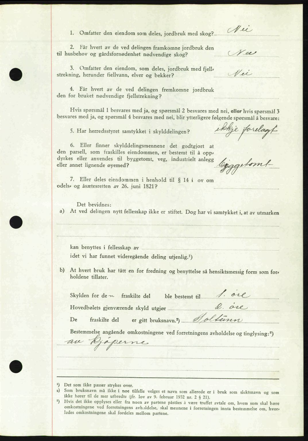 Romsdal sorenskriveri, AV/SAT-A-4149/1/2/2C: Pantebok nr. A23, 1947-1947, Dagboknr: 1044/1947