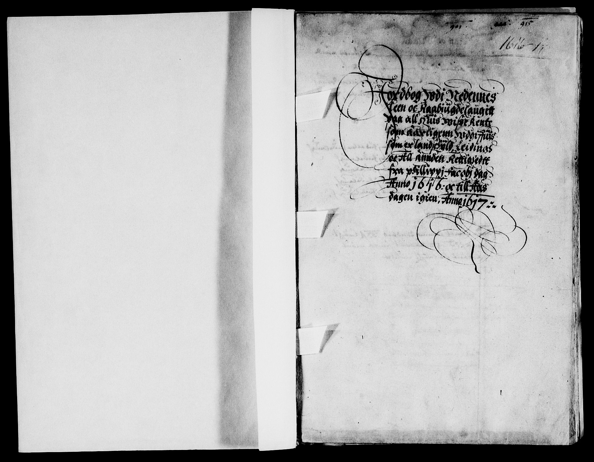 Rentekammeret inntil 1814, Reviderte regnskaper, Lensregnskaper, AV/RA-EA-5023/R/Rb/Rbq/L0009: Nedenes len. Mandals len. Råbyggelag., 1616-1618
