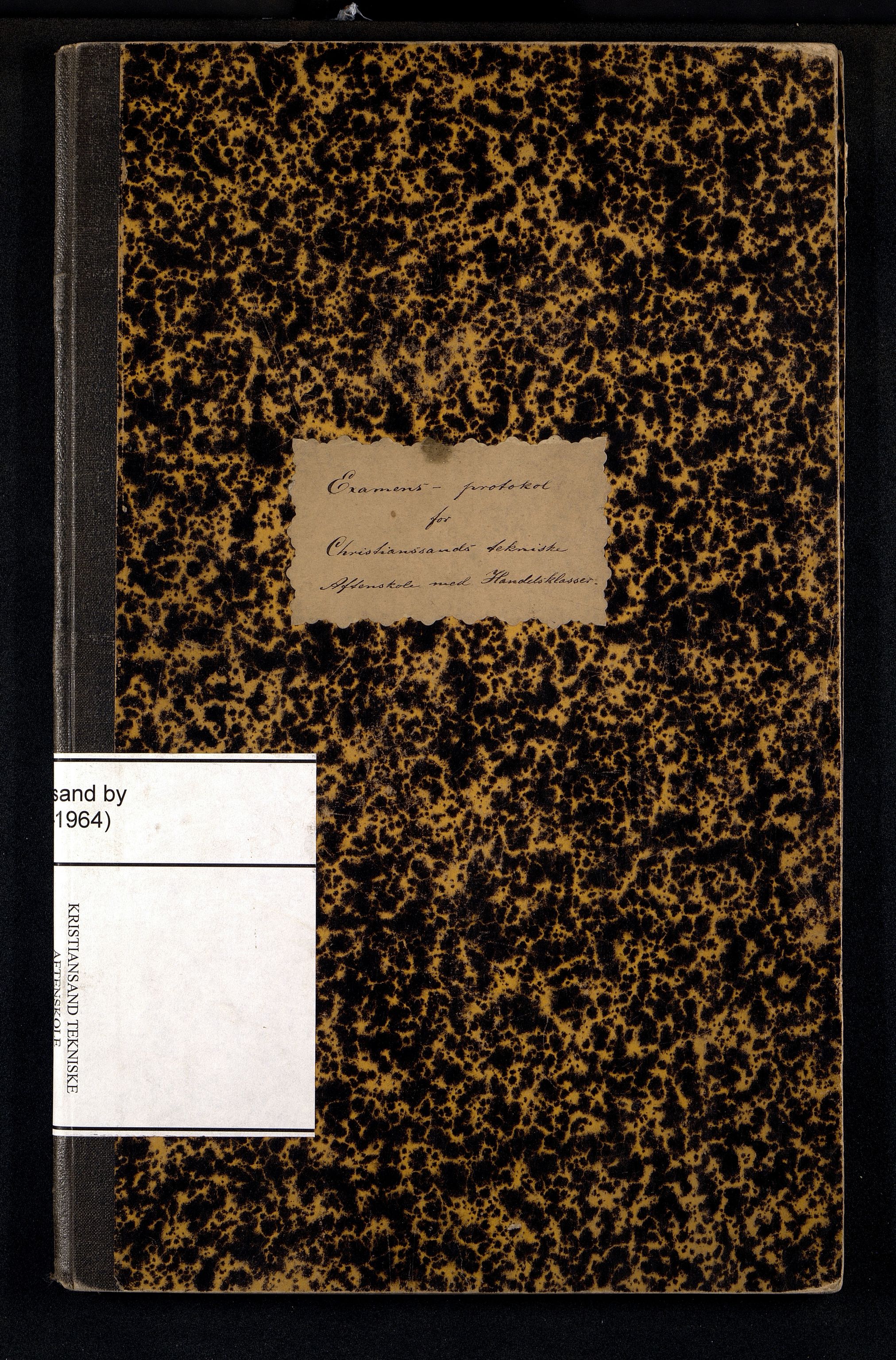 Kristiansand By - Kristiansand Tekniske Aftenskole/Lærlingeskolen, ARKSOR/1001KG551/G/L0001/0001: Eksamensprotokoller / Eksamensprotokoll, 1880-1888