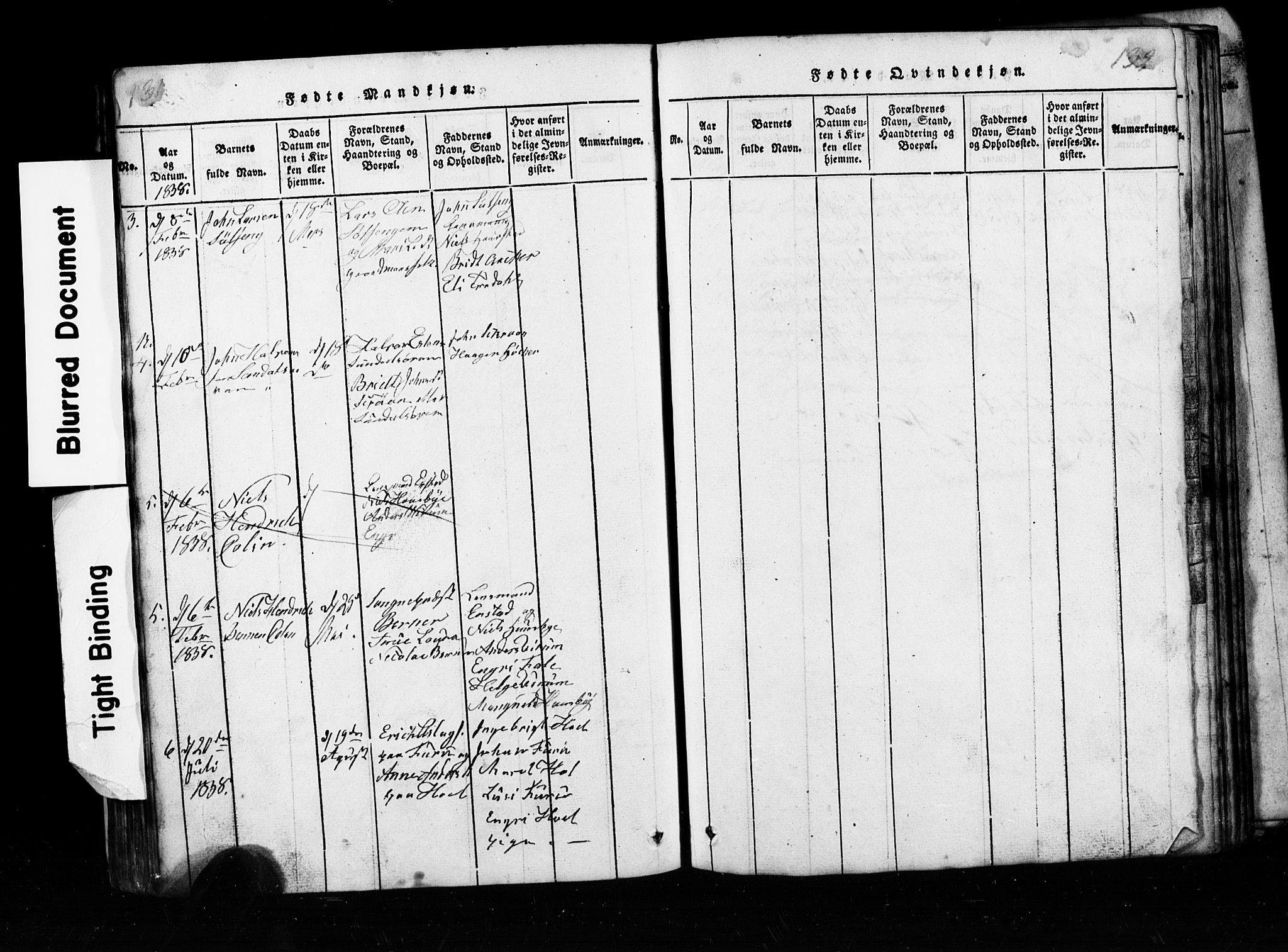 Ministerialprotokoller, klokkerbøker og fødselsregistre - Møre og Romsdal, AV/SAT-A-1454/590/L1016: Klokkerbok nr. 590C01, 1819-1838, s. 131-132