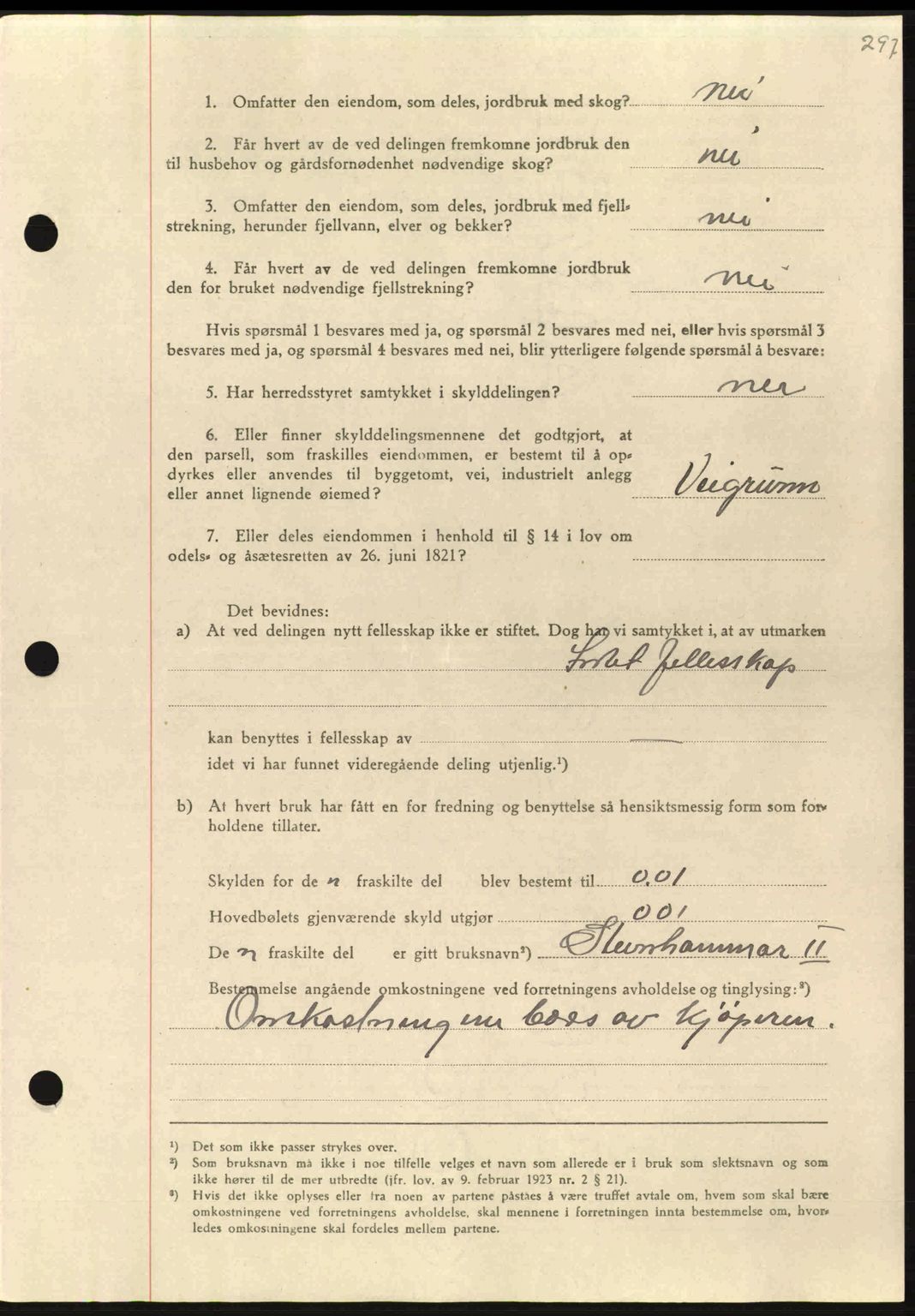 Nordmøre sorenskriveri, AV/SAT-A-4132/1/2/2Ca: Pantebok nr. A97, 1944-1944, Dagboknr: 541/1944