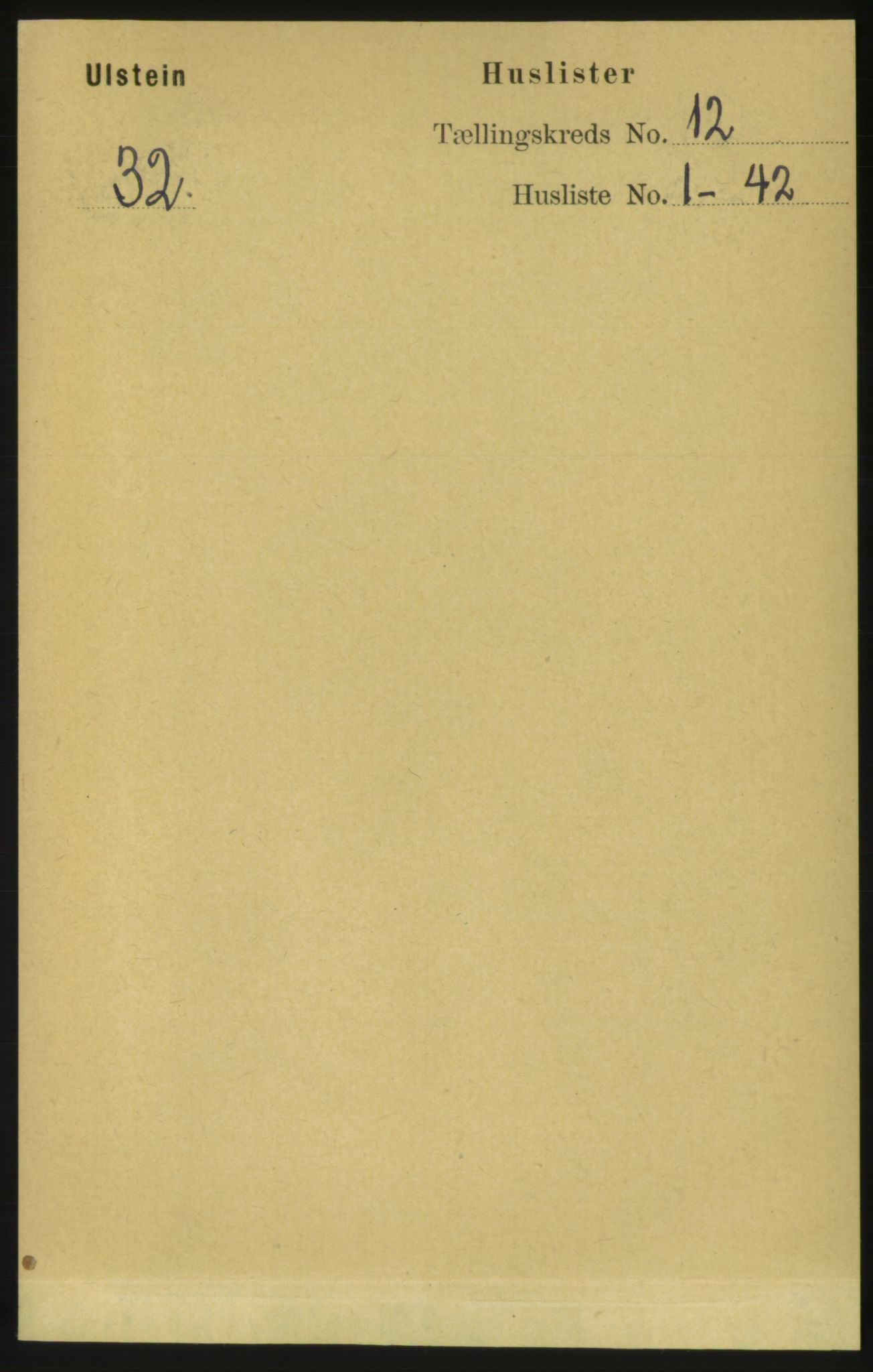 RA, Folketelling 1891 for 1516 Ulstein herred, 1891, s. 3804