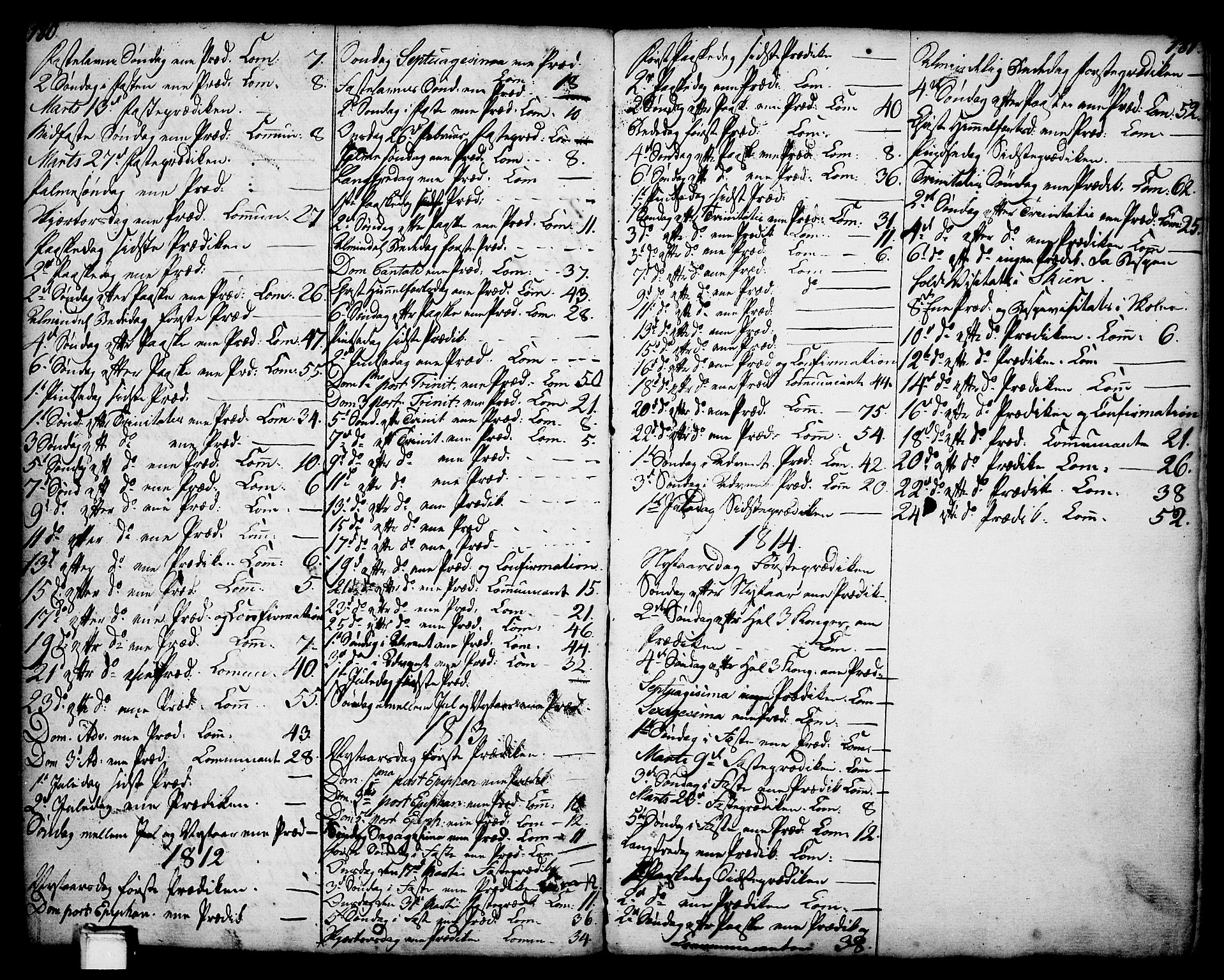 Porsgrunn kirkebøker , AV/SAKO-A-104/F/Fa/L0001: Ministerialbok nr. 1, 1764-1814, s. 180-181