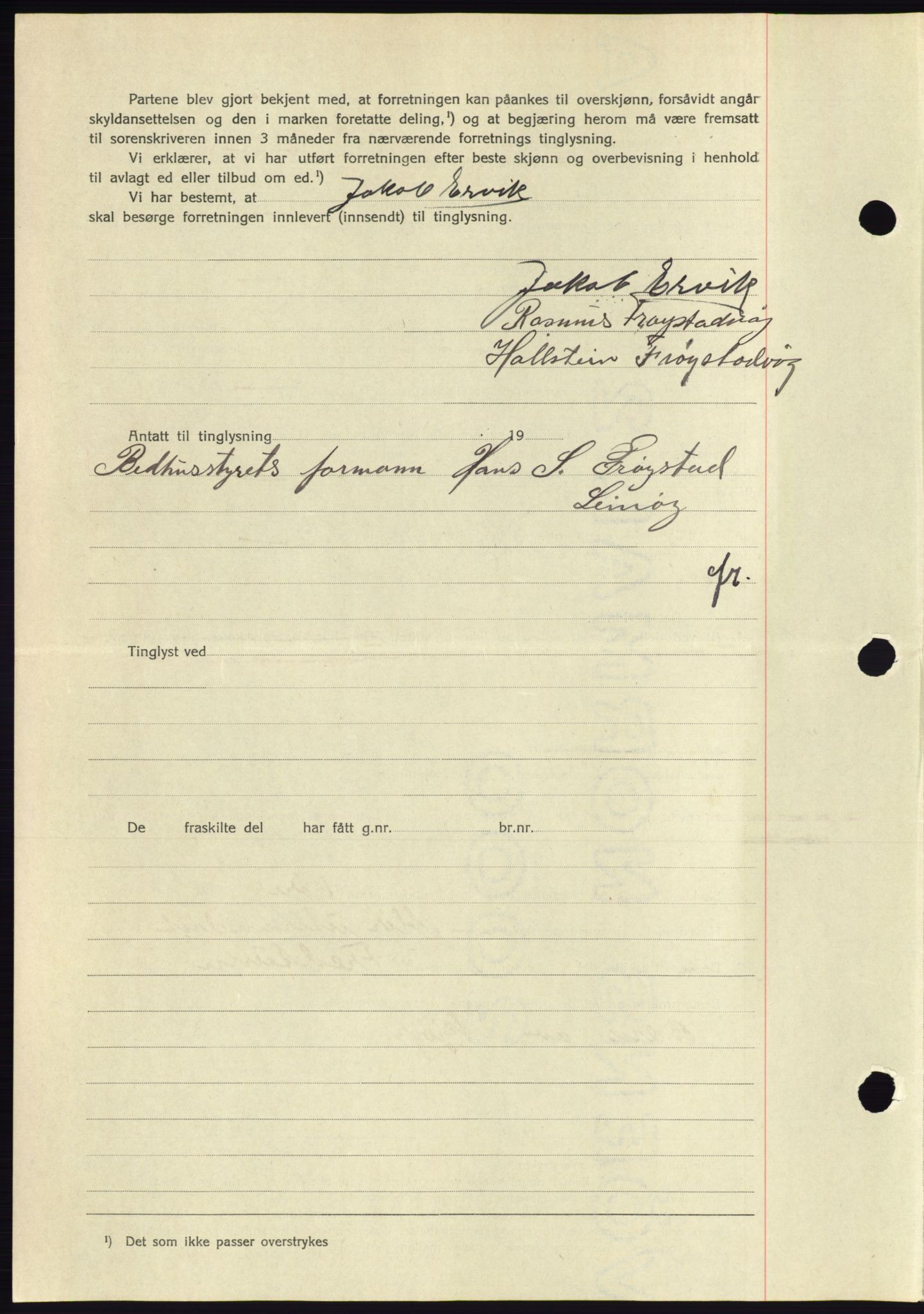 Søre Sunnmøre sorenskriveri, AV/SAT-A-4122/1/2/2C/L0076: Pantebok nr. 2A, 1943-1944, Dagboknr: 1037/1944