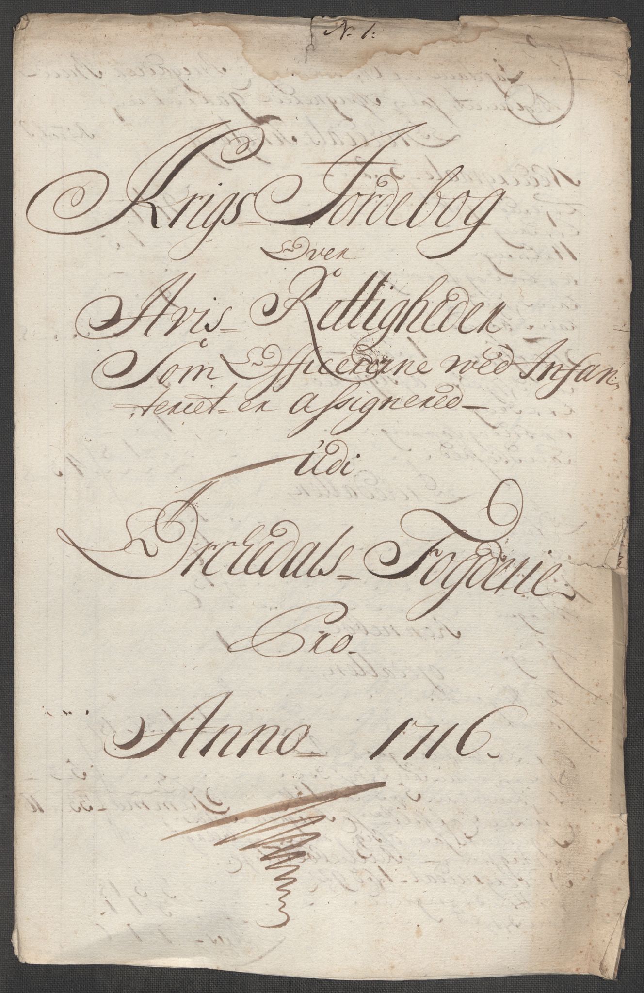 Rentekammeret inntil 1814, Reviderte regnskaper, Fogderegnskap, AV/RA-EA-4092/R60/L3968: Fogderegnskap Orkdal og Gauldal, 1716, s. 99