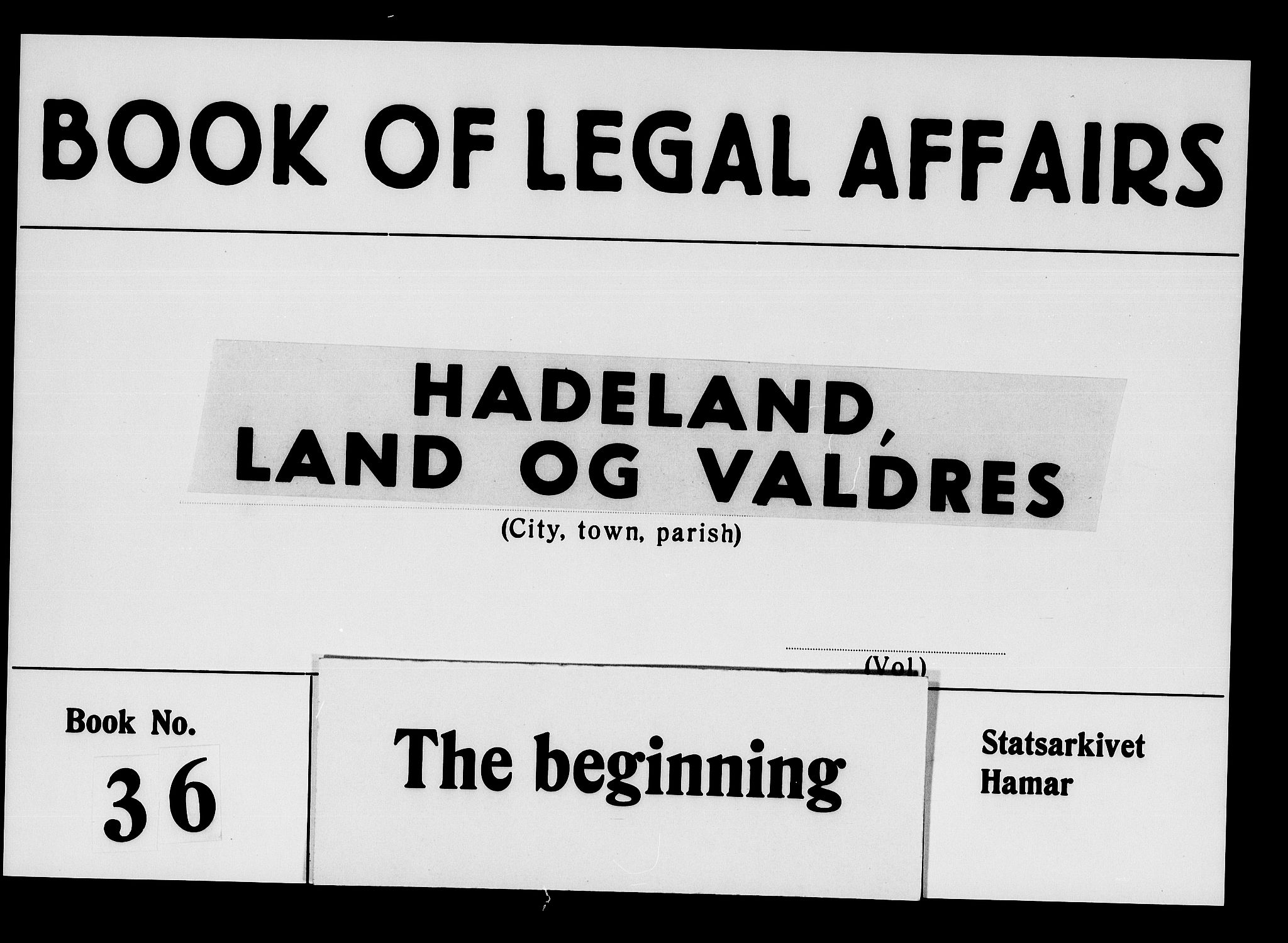 Hadeland, Land og Valdres sorenskriveri, SAH/TING-028/G/Gb/L0036: Tingbok, 1698