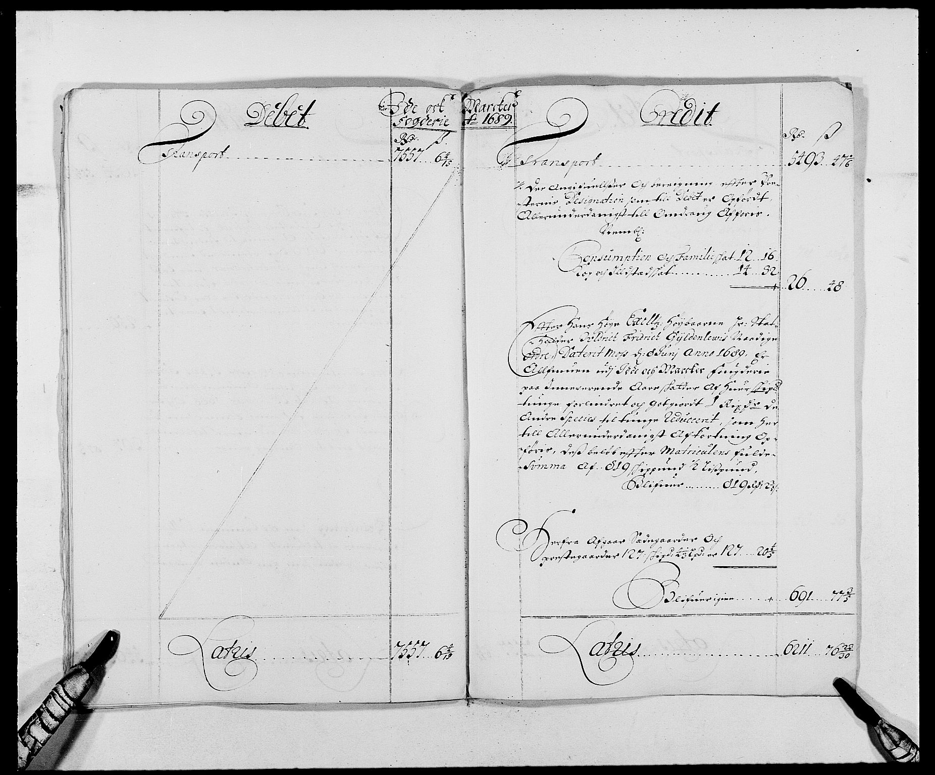 Rentekammeret inntil 1814, Reviderte regnskaper, Fogderegnskap, AV/RA-EA-4092/R01/L0008: Fogderegnskap Idd og Marker, 1689, s. 12