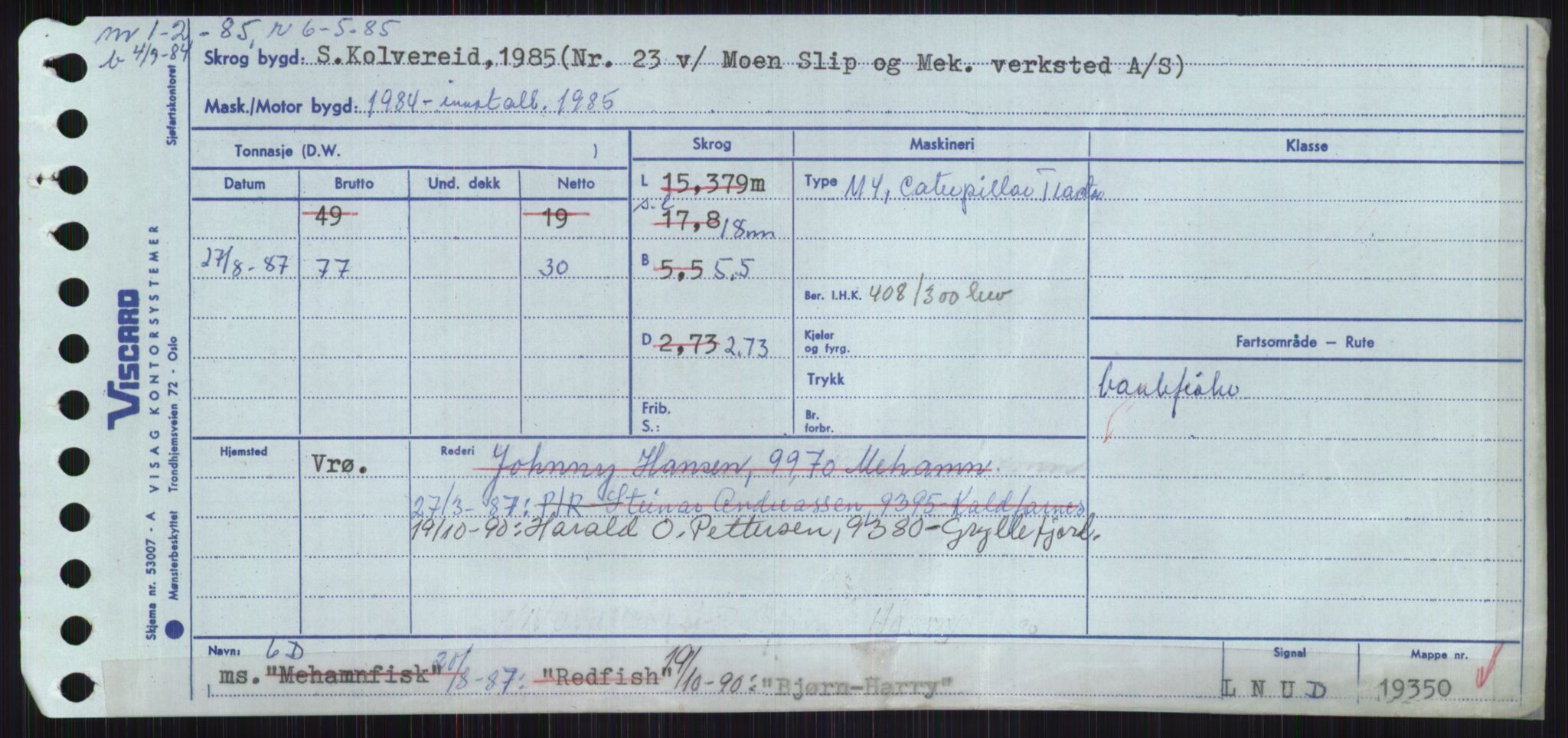 Sjøfartsdirektoratet med forløpere, Skipsmålingen, AV/RA-S-1627/H/Ha/L0001/0002: Fartøy, A-Eig / Fartøy Bjør-Eig, s. 15