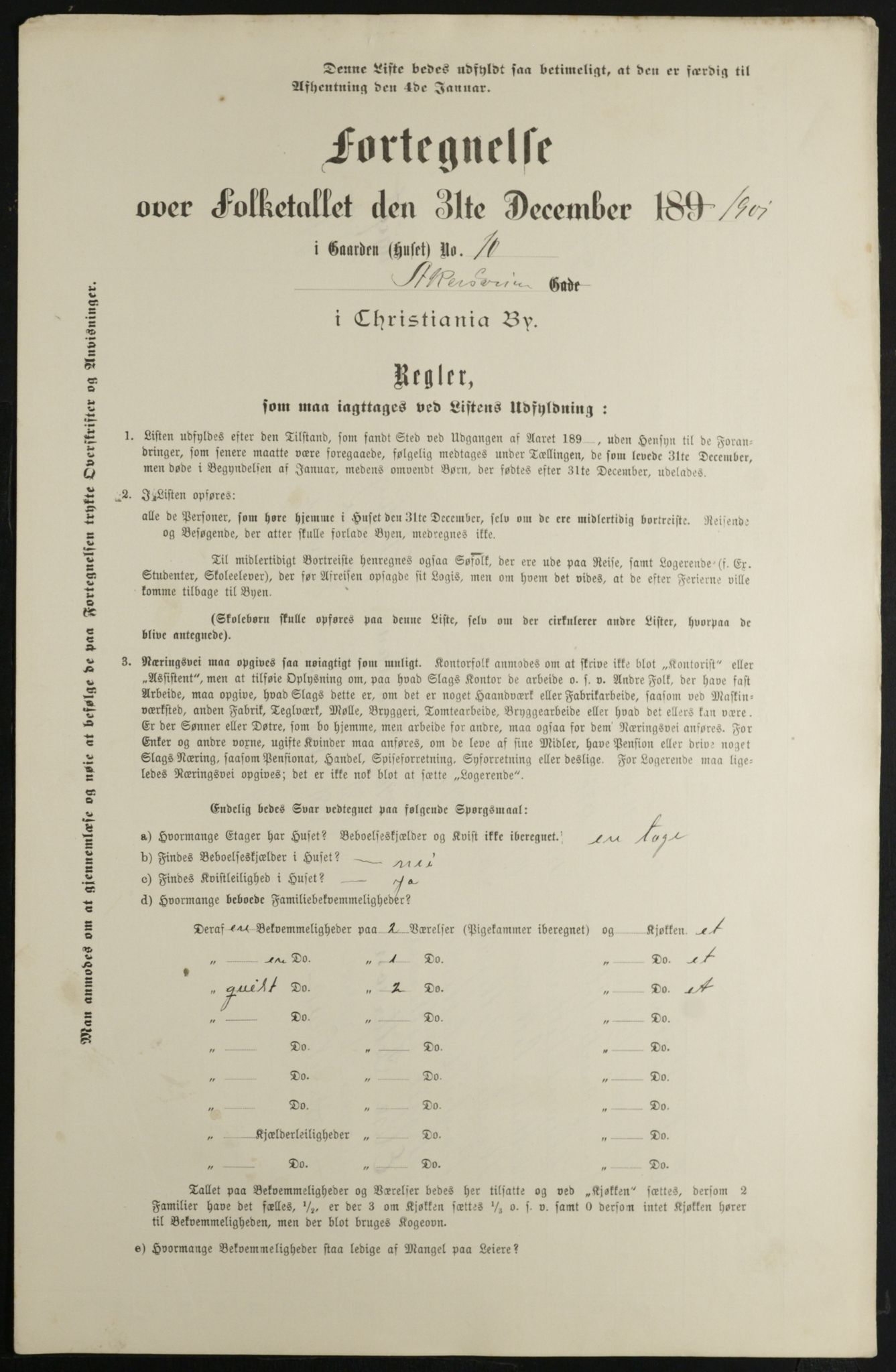 OBA, Kommunal folketelling 31.12.1901 for Kristiania kjøpstad, 1901, s. 212