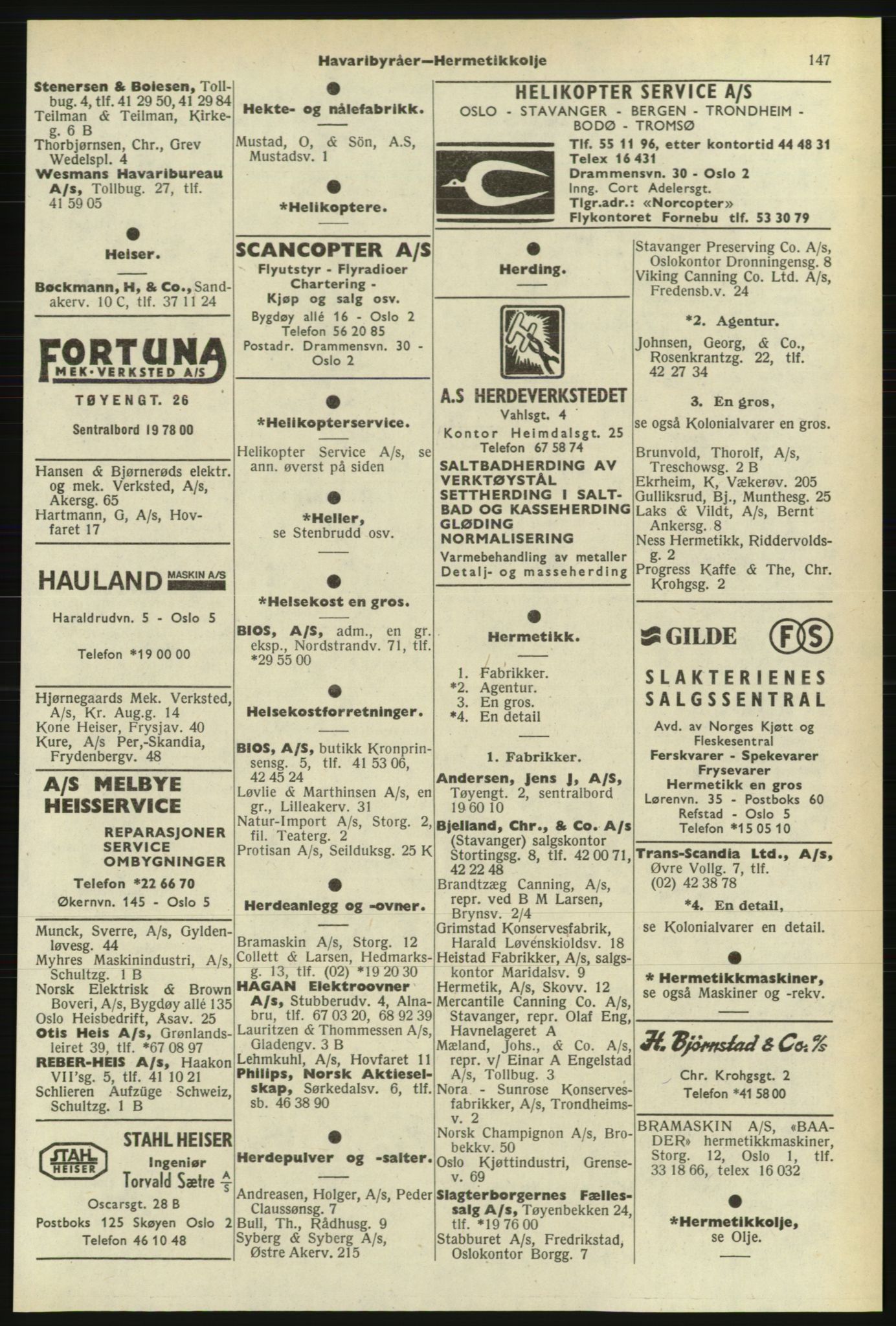 Kristiania/Oslo adressebok, PUBL/-, 1974-1975, s. 147