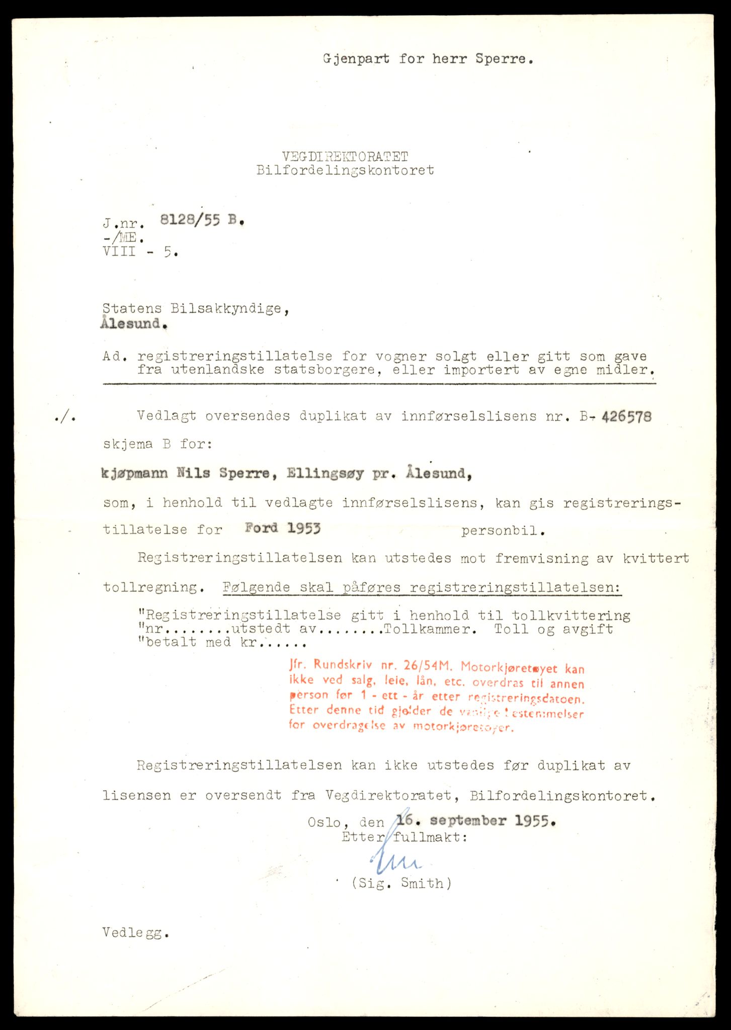 Møre og Romsdal vegkontor - Ålesund trafikkstasjon, AV/SAT-A-4099/F/Fe/L0049: Registreringskort for kjøretøy T 14864 - T 18613, 1927-1998, s. 1191