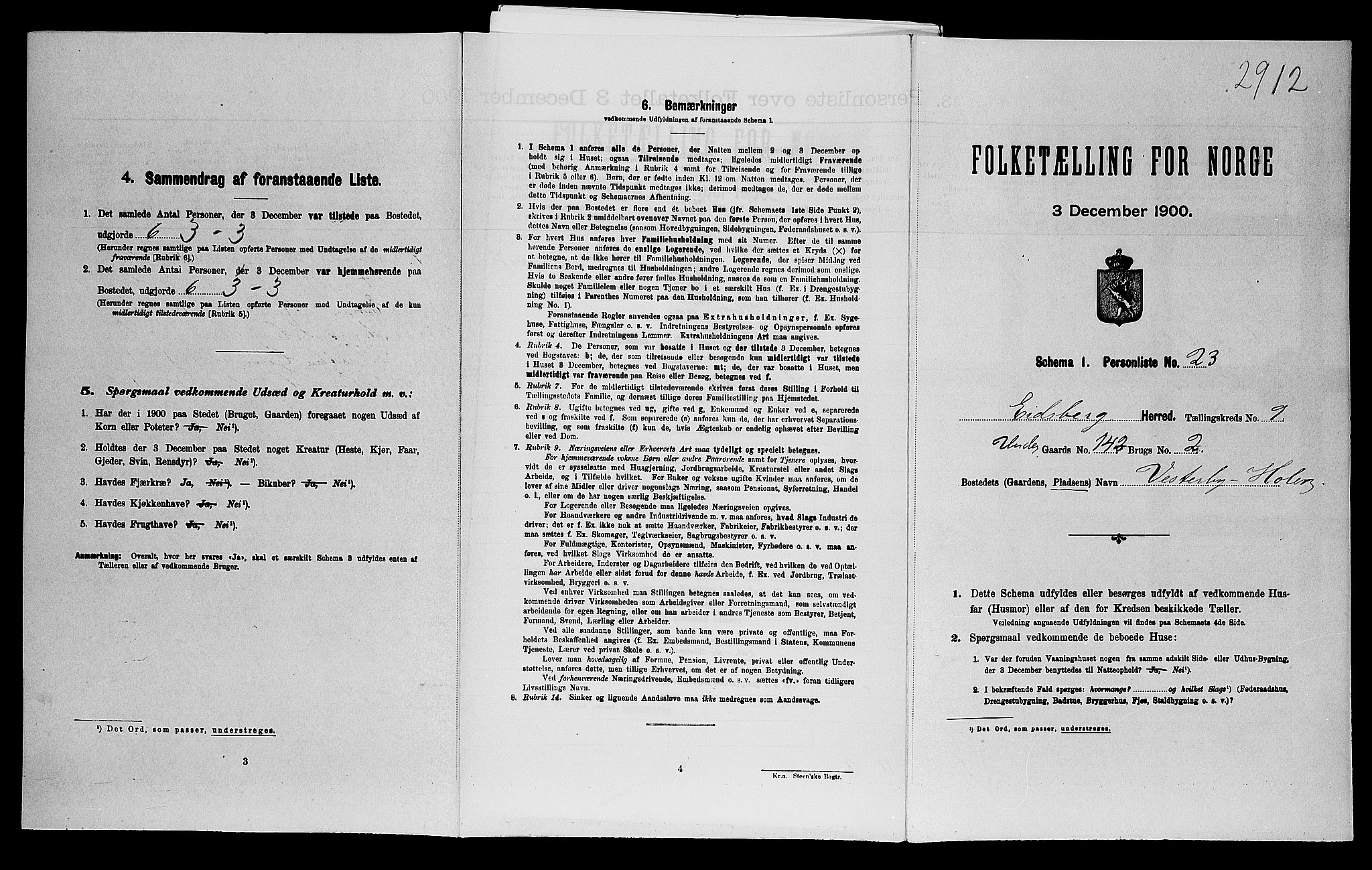 SAO, Folketelling 1900 for 0125 Eidsberg herred, 1900