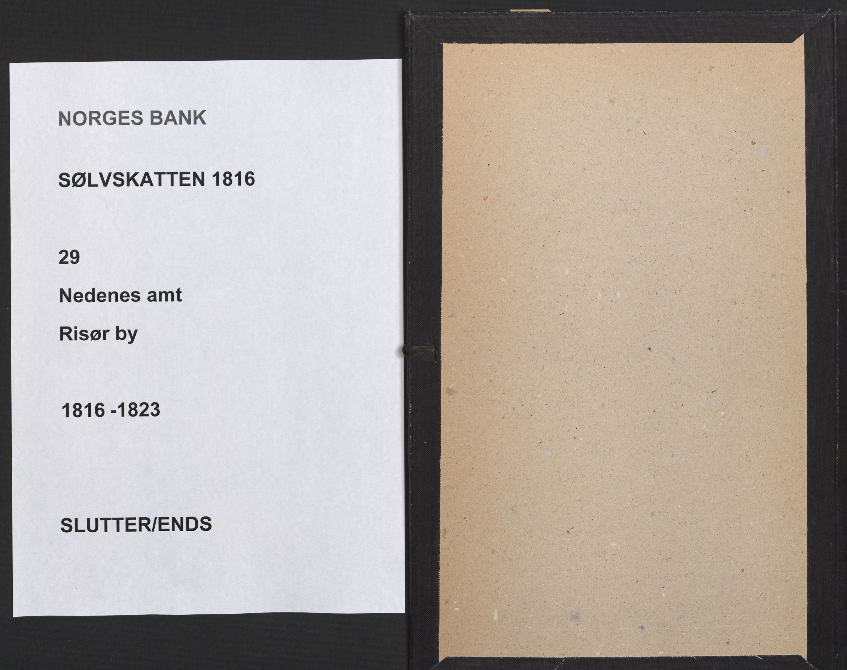 Sølvskatten 1816, NOBA/SOLVSKATTEN/A/L0027: Bind 29: Risør, 1817-1823, s. 14