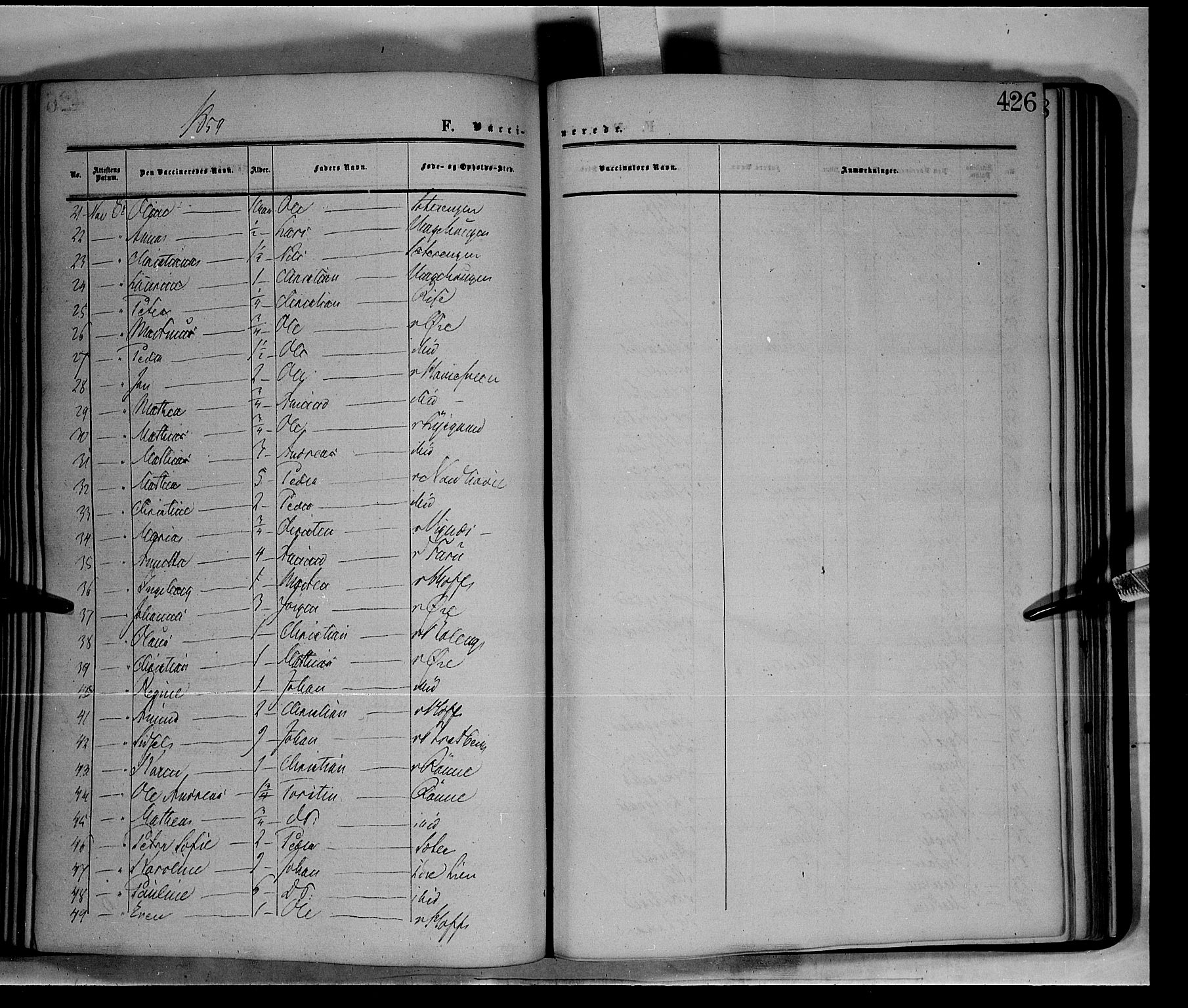 Fåberg prestekontor, AV/SAH-PREST-086/H/Ha/Haa/L0006: Ministerialbok nr. 6B, 1855-1867, s. 426