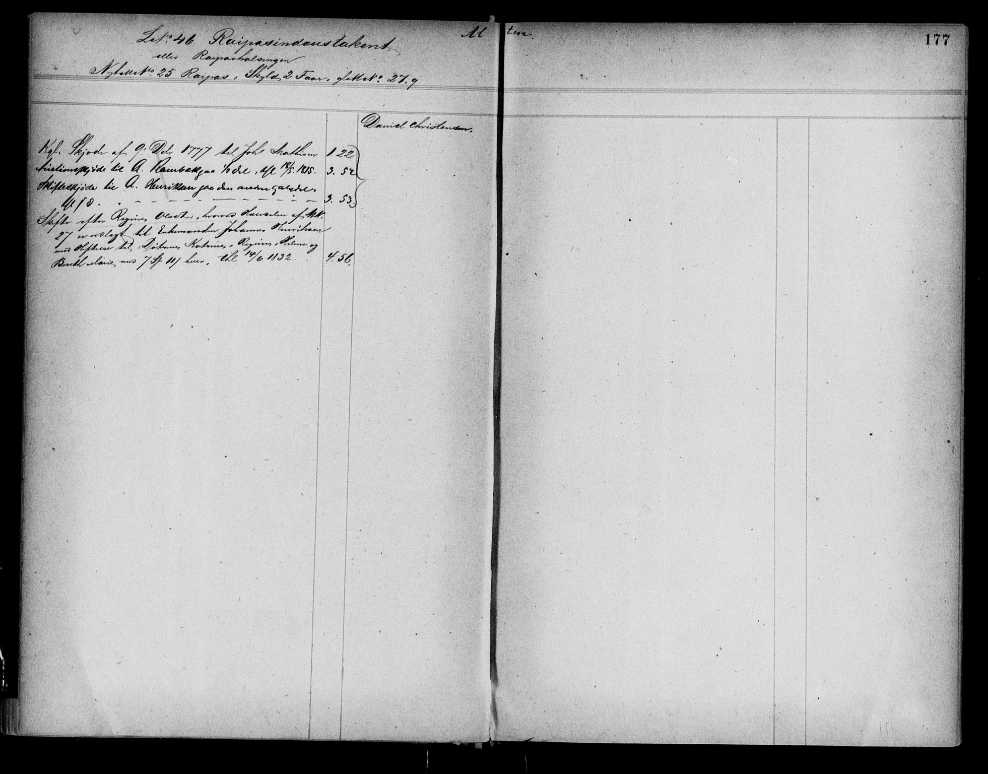 Alta fogderi/sorenskriveri, AV/SATØ-SATØ-5/1/K/Kb/Kba/L0007pantereg: Panteregister nr. 7, 1776, s. 177