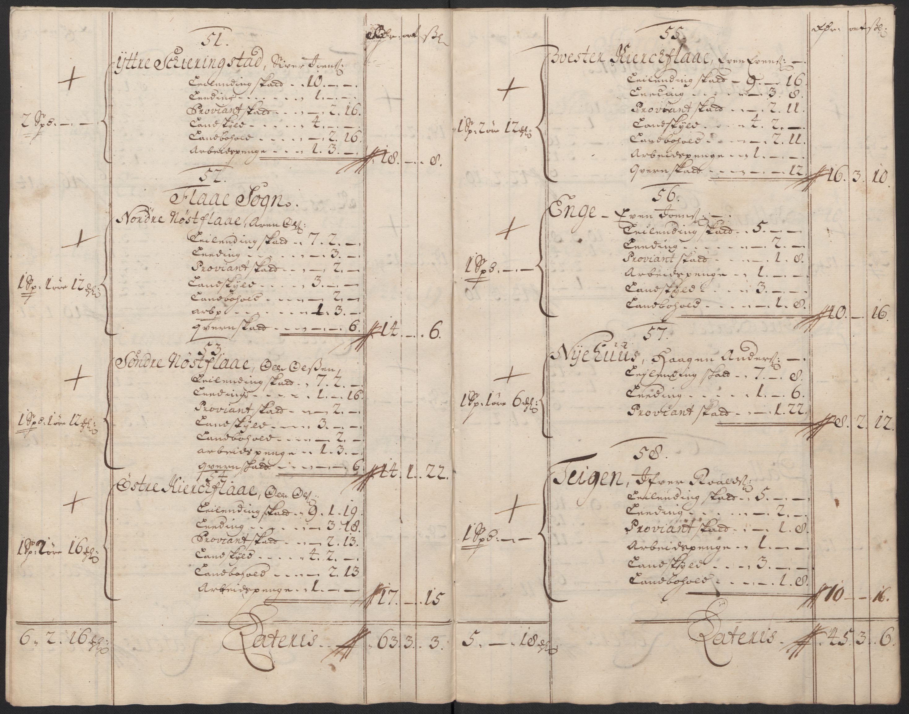 Rentekammeret inntil 1814, Reviderte regnskaper, Fogderegnskap, RA/EA-4092/R60/L3954: Fogderegnskap Orkdal og Gauldal, 1704, s. 411