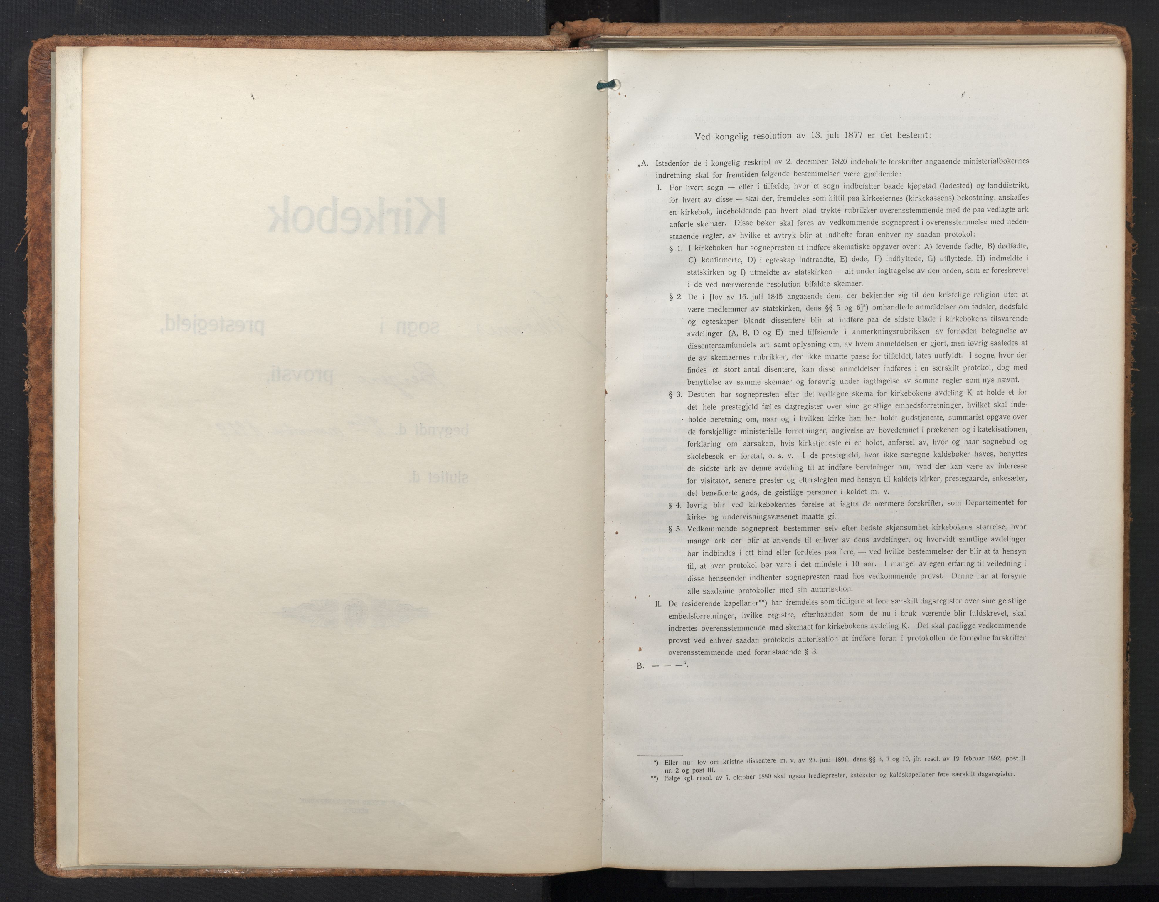 Johanneskirken sokneprestembete, SAB/A-76001/H/Hab: Klokkerbok nr. C 3, 1929-1949