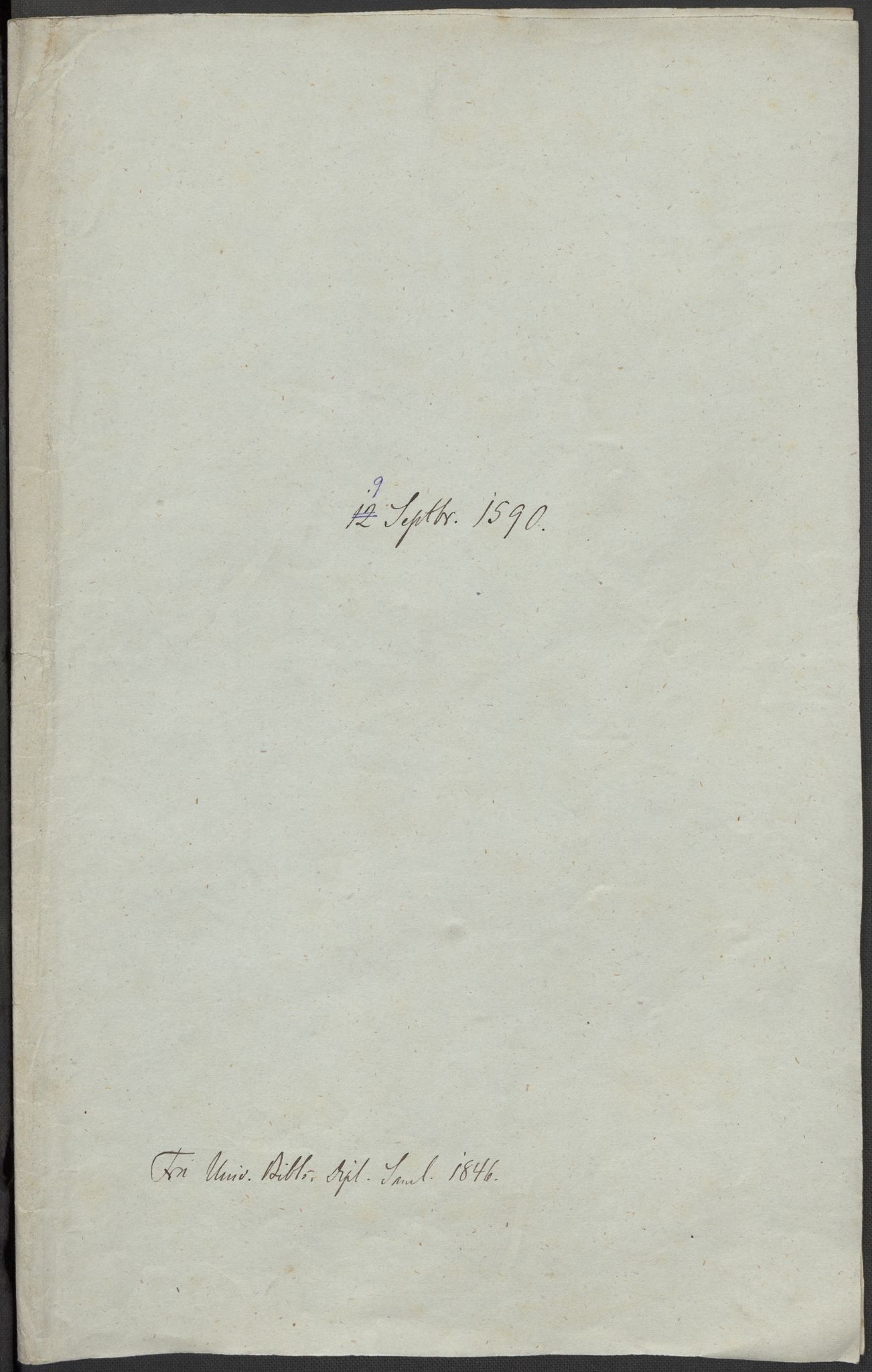 Riksarkivets diplomsamling, AV/RA-EA-5965/F02/L0092: Dokumenter, 1590, s. 6