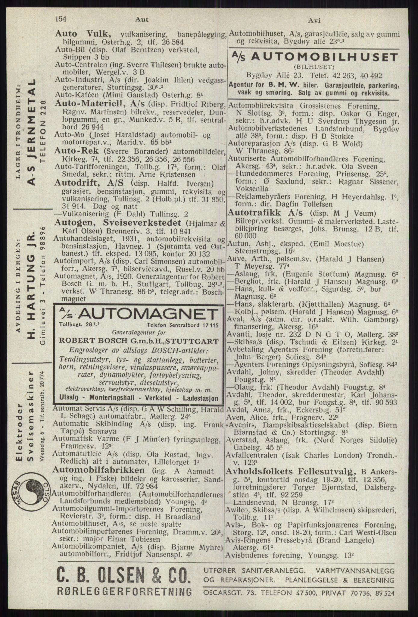 Kristiania/Oslo adressebok, PUBL/-, 1941, s. 154