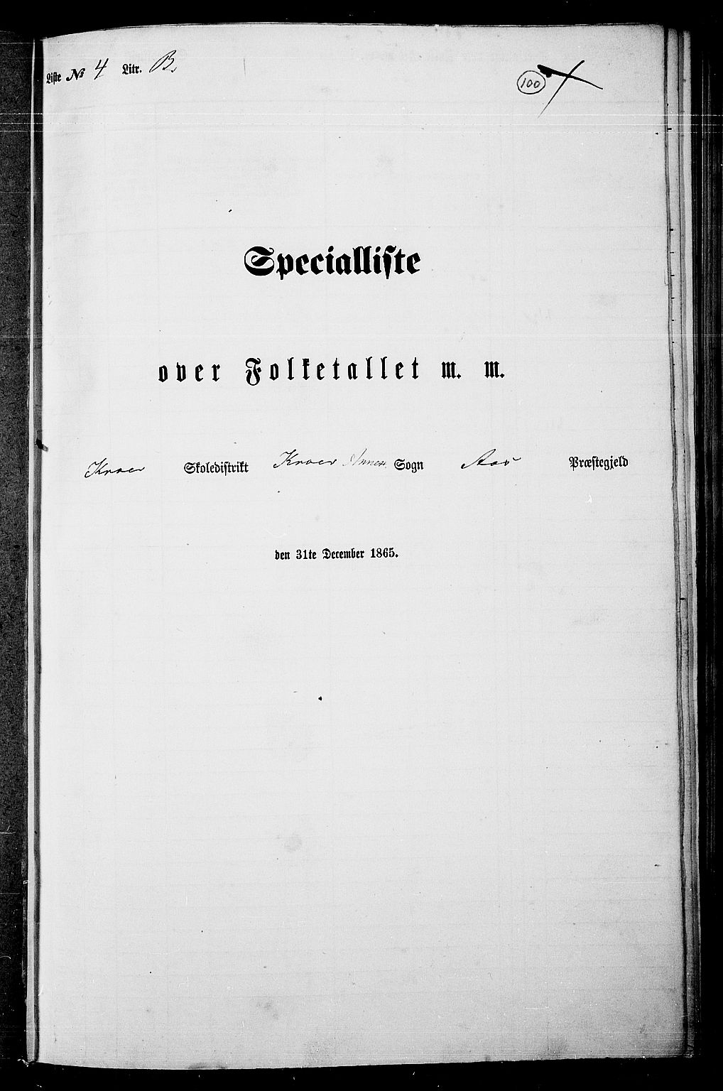 RA, Folketelling 1865 for 0214P Ås prestegjeld, 1865, s. 90