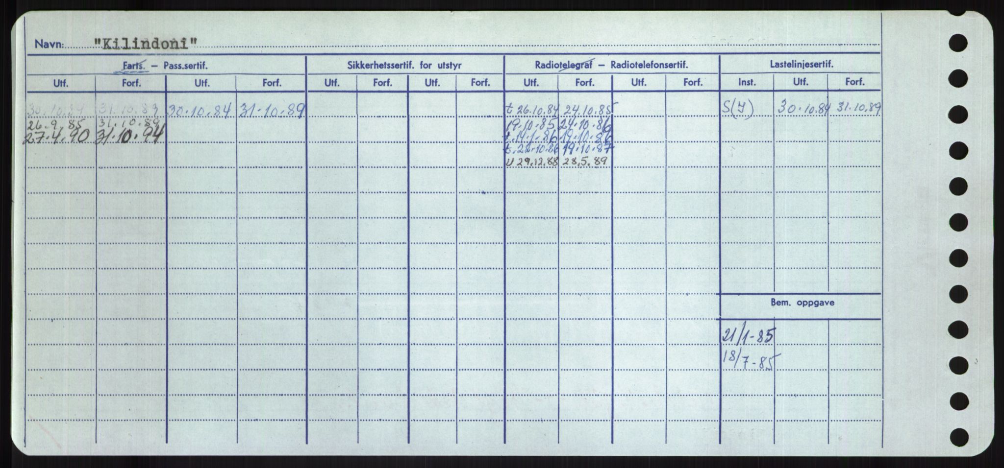 Sjøfartsdirektoratet med forløpere, Skipsmålingen, AV/RA-S-1627/H/Hd/L0020: Fartøy, K-Kon, s. 220