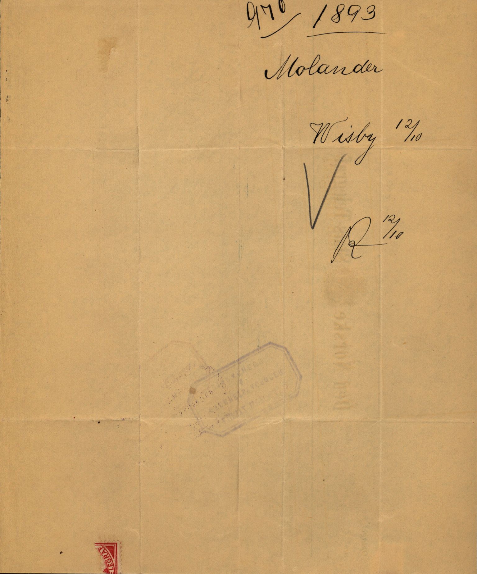 Pa 63 - Østlandske skibsassuranceforening, VEMU/A-1079/G/Ga/L0029/0009: Havaridokumenter / Anette, Agathe, Agra, Buffalo, 1893, s. 53