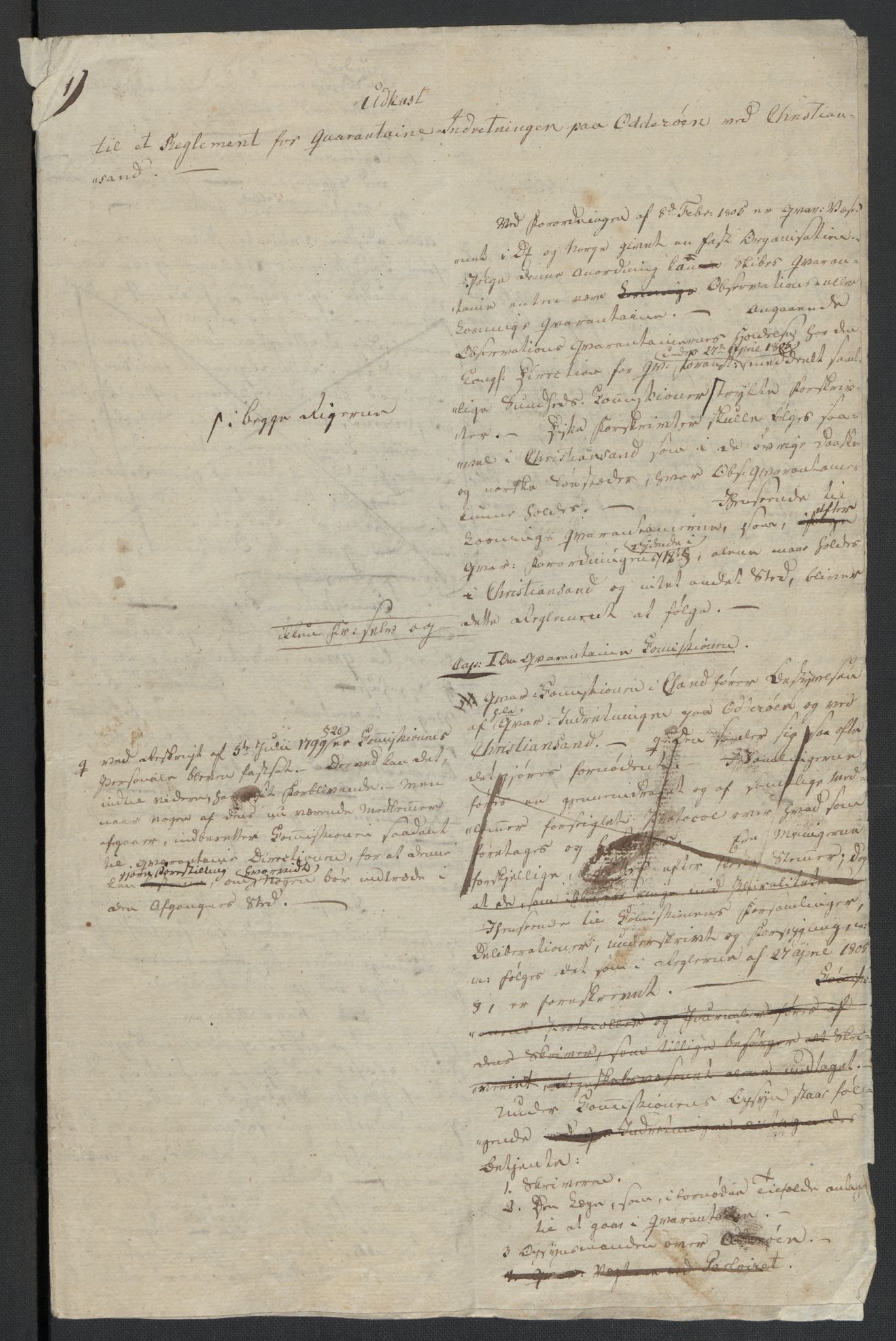Christie, Wilhelm Frimann Koren, AV/RA-PA-0014/F/L0006: Christies dokumenter fra Stortinget, 1817-1818, s. 6