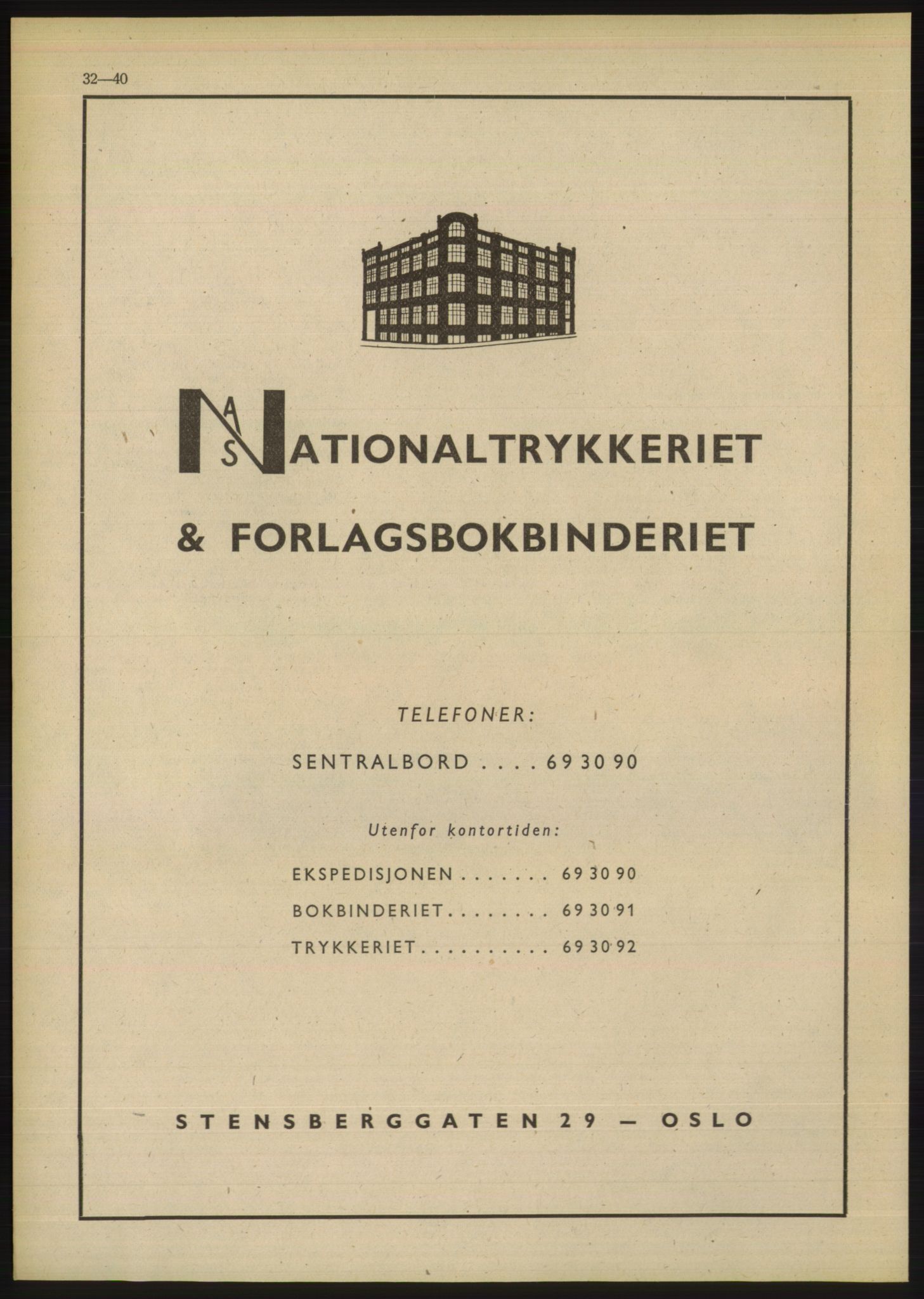 Kristiania/Oslo adressebok, PUBL/-, 1948, s. 32