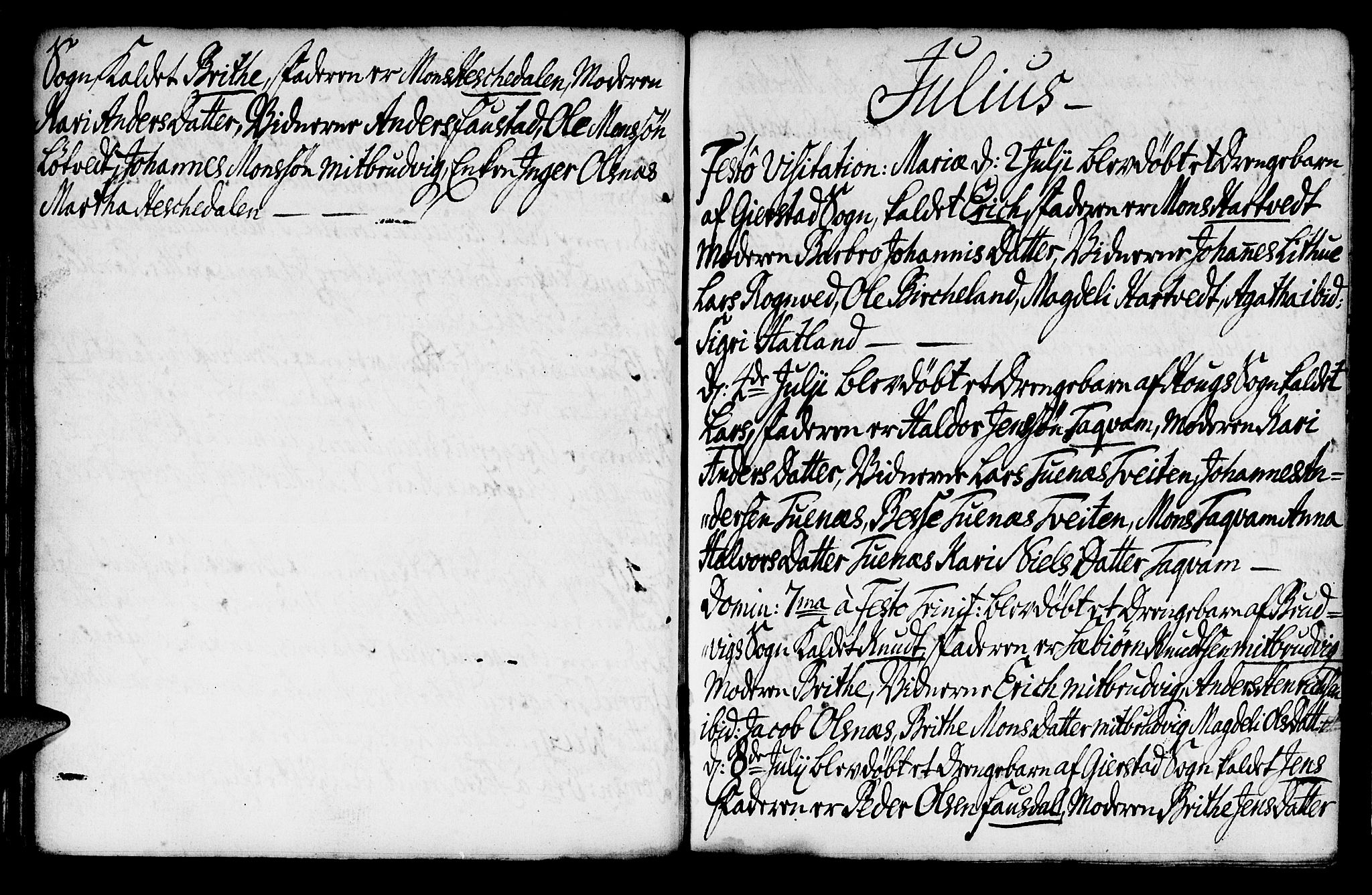 Haus sokneprestembete, SAB/A-75601/H/Haa: Ministerialbok nr. A 8, 1754-1769, s. 38