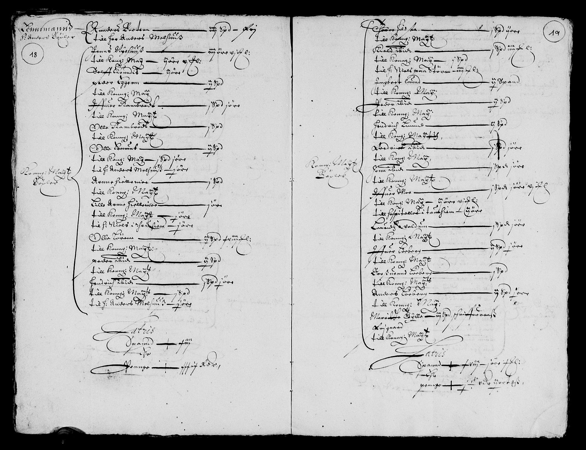 Rentekammeret inntil 1814, Reviderte regnskaper, Lensregnskaper, AV/RA-EA-5023/R/Rb/Rbw/L0091: Trondheim len, 1647