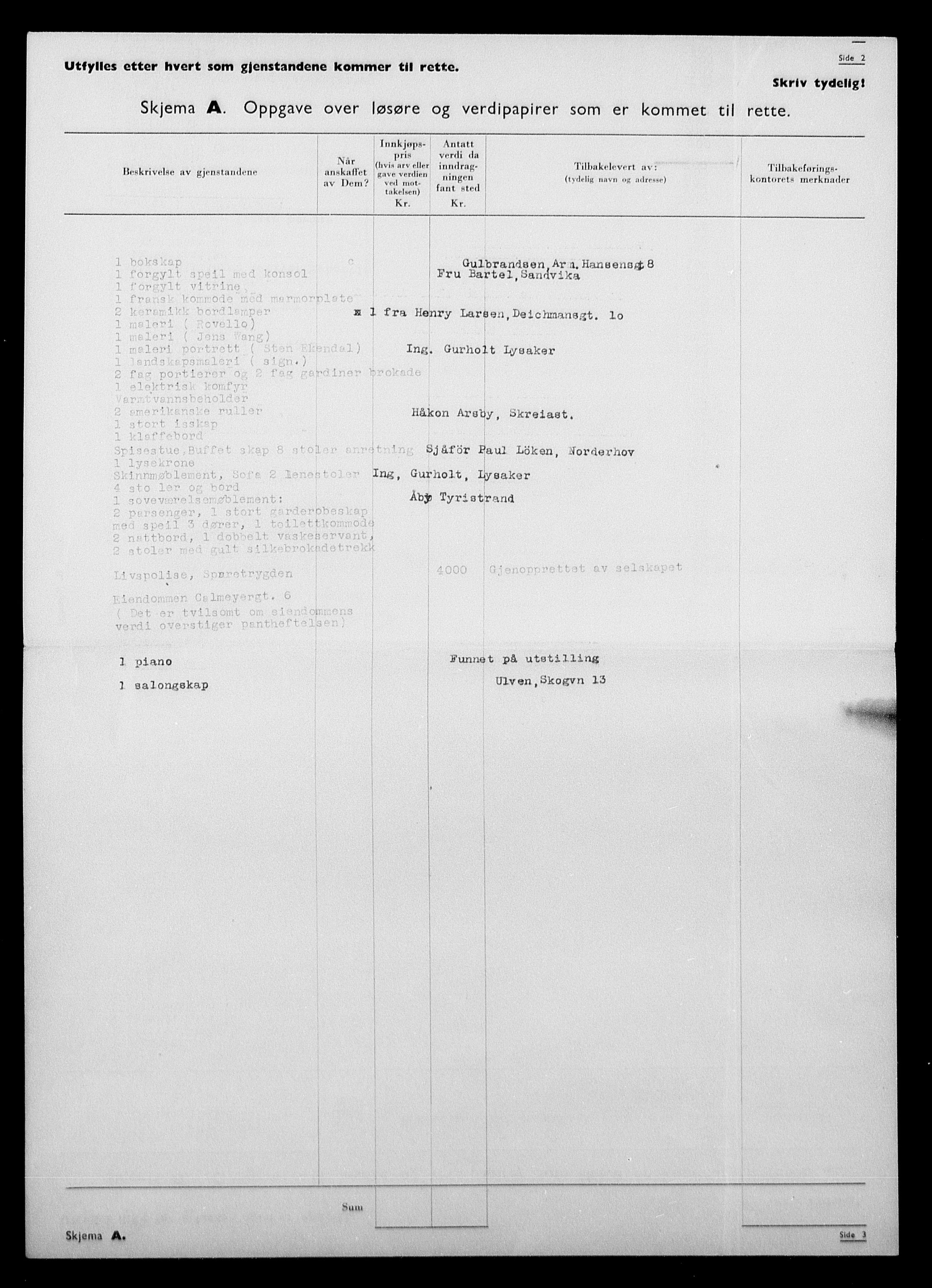 Justisdepartementet, Tilbakeføringskontoret for inndratte formuer, RA/S-1564/H/Hc/Hcc/L0980: --, 1945-1947, s. 321