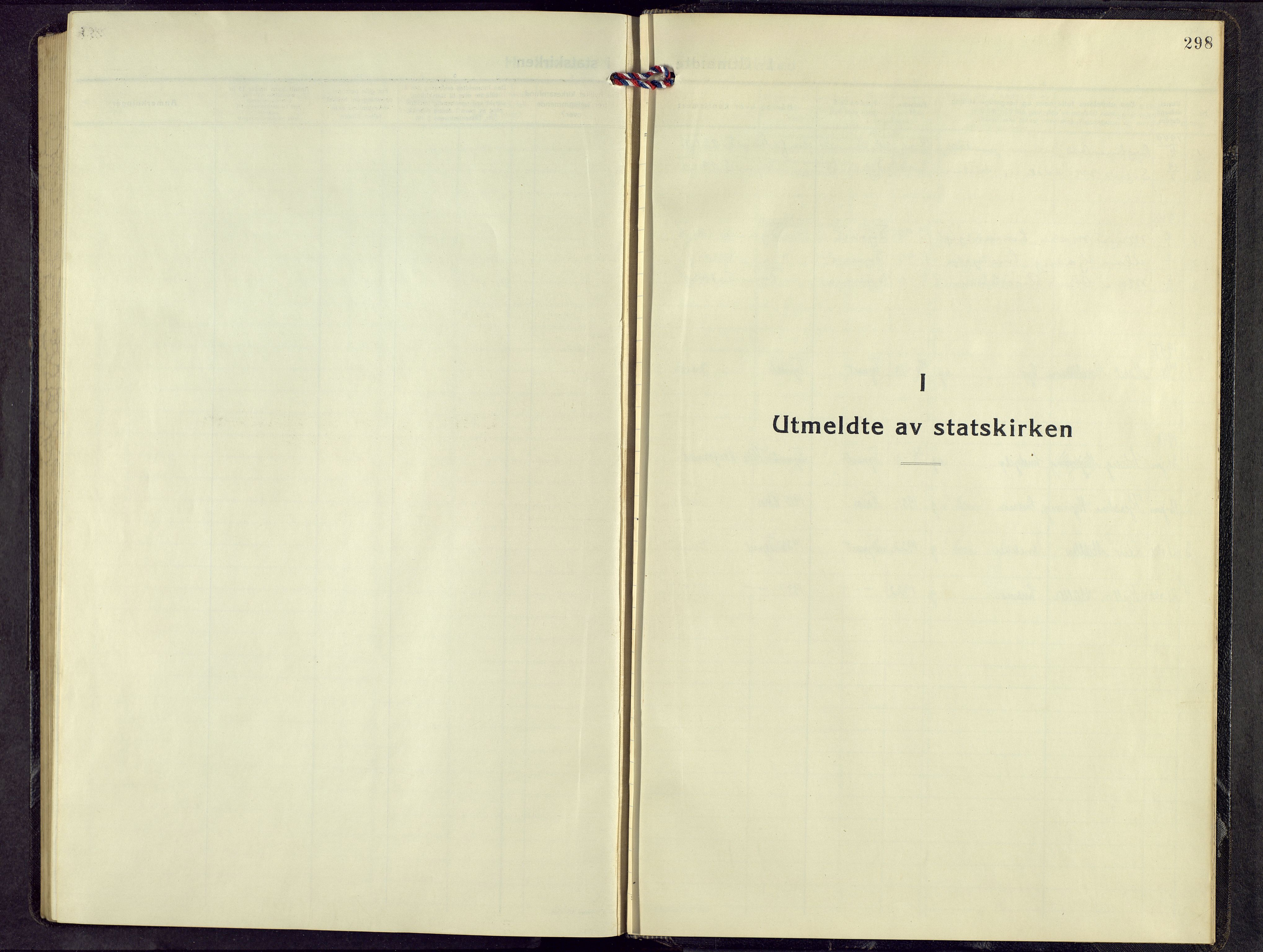Tynset prestekontor, SAH/PREST-058/H/Ha/Hab/L0014: Klokkerbok nr. 14, 1944-1960, s. 298