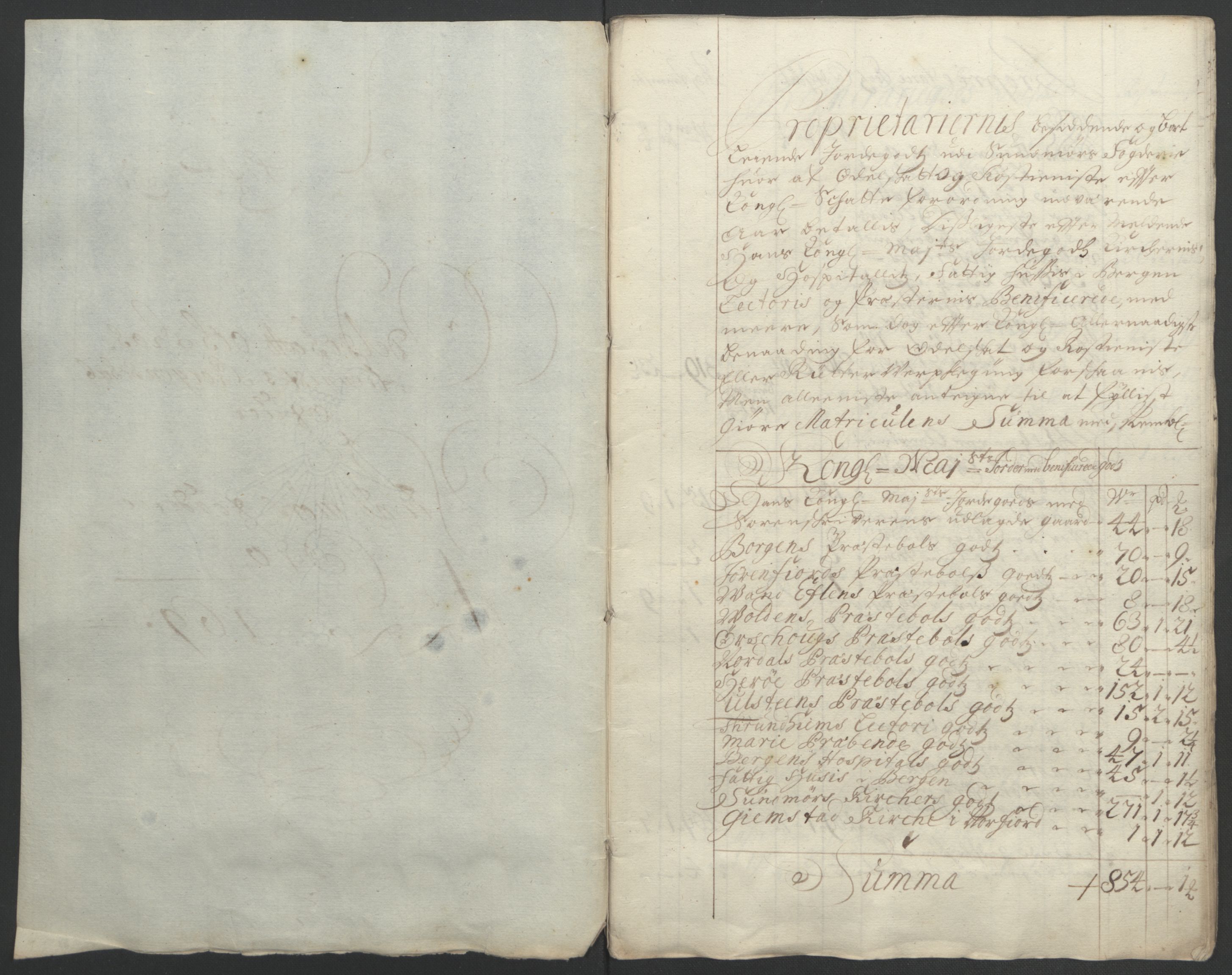 Rentekammeret inntil 1814, Reviderte regnskaper, Fogderegnskap, AV/RA-EA-4092/R54/L3554: Fogderegnskap Sunnmøre, 1691-1693, s. 449