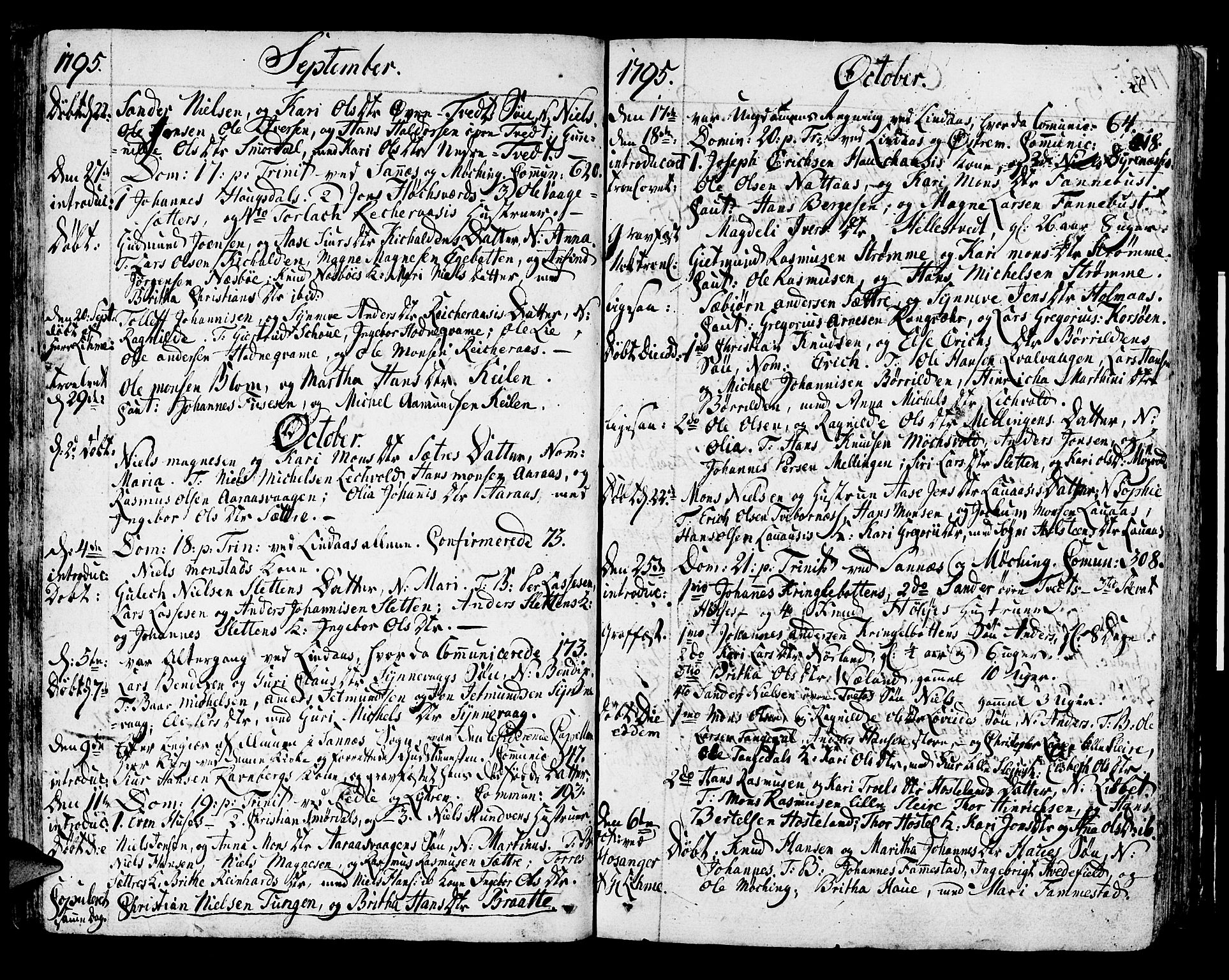 Lindås Sokneprestembete, AV/SAB-A-76701/H/Haa/Haaa/L0005: Ministerialbok nr. A 5, 1791-1813, s. 58