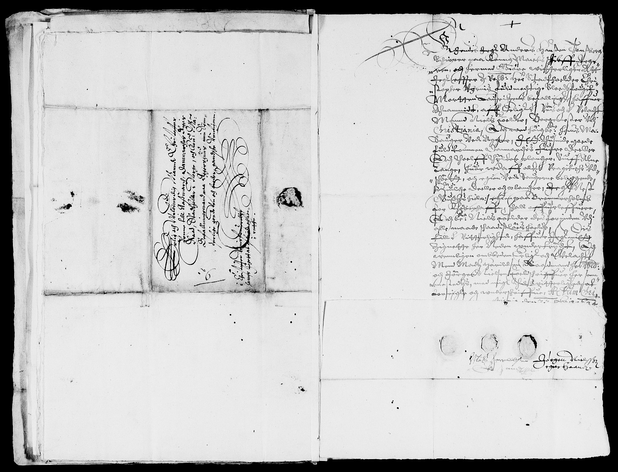 Rentekammeret inntil 1814, Reviderte regnskaper, Lensregnskaper, AV/RA-EA-5023/R/Rb/Rbh/L0001: Sager i Aker, 1628-1646