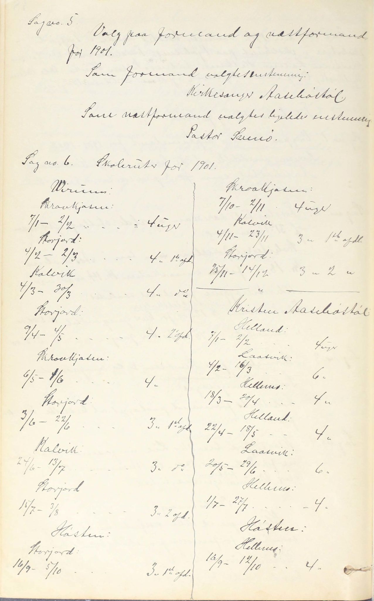 Tysfjord kommune. Skolestyret, AIN/K-18500.510/100/L0002: Møtebok, 1889-1909