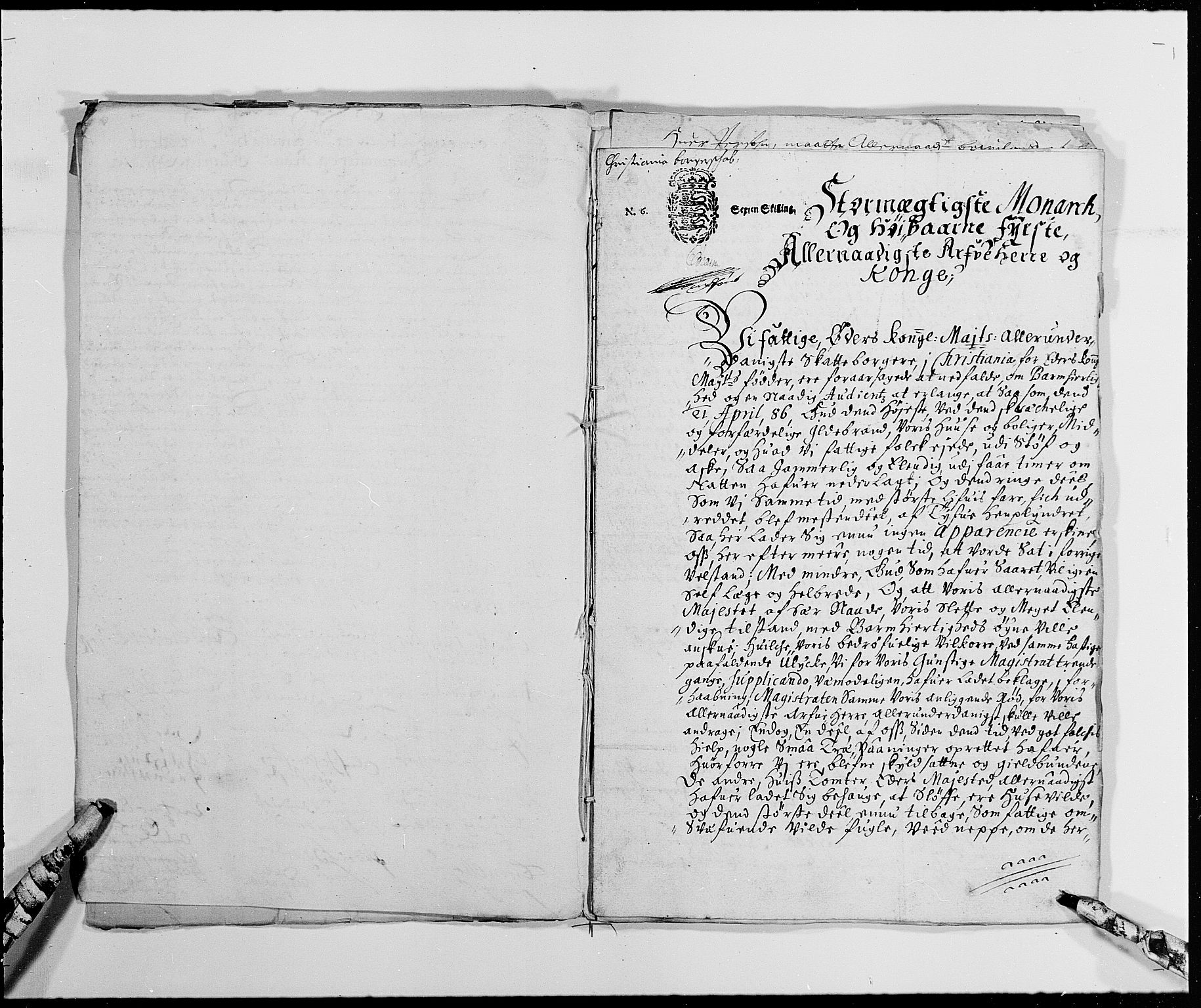 Rentekammeret inntil 1814, Reviderte regnskaper, Byregnskaper, AV/RA-EA-4066/R/Re/L0060: [E5] Kontribusjonsregnskap (med Bragernes), 1685-1693, s. 168