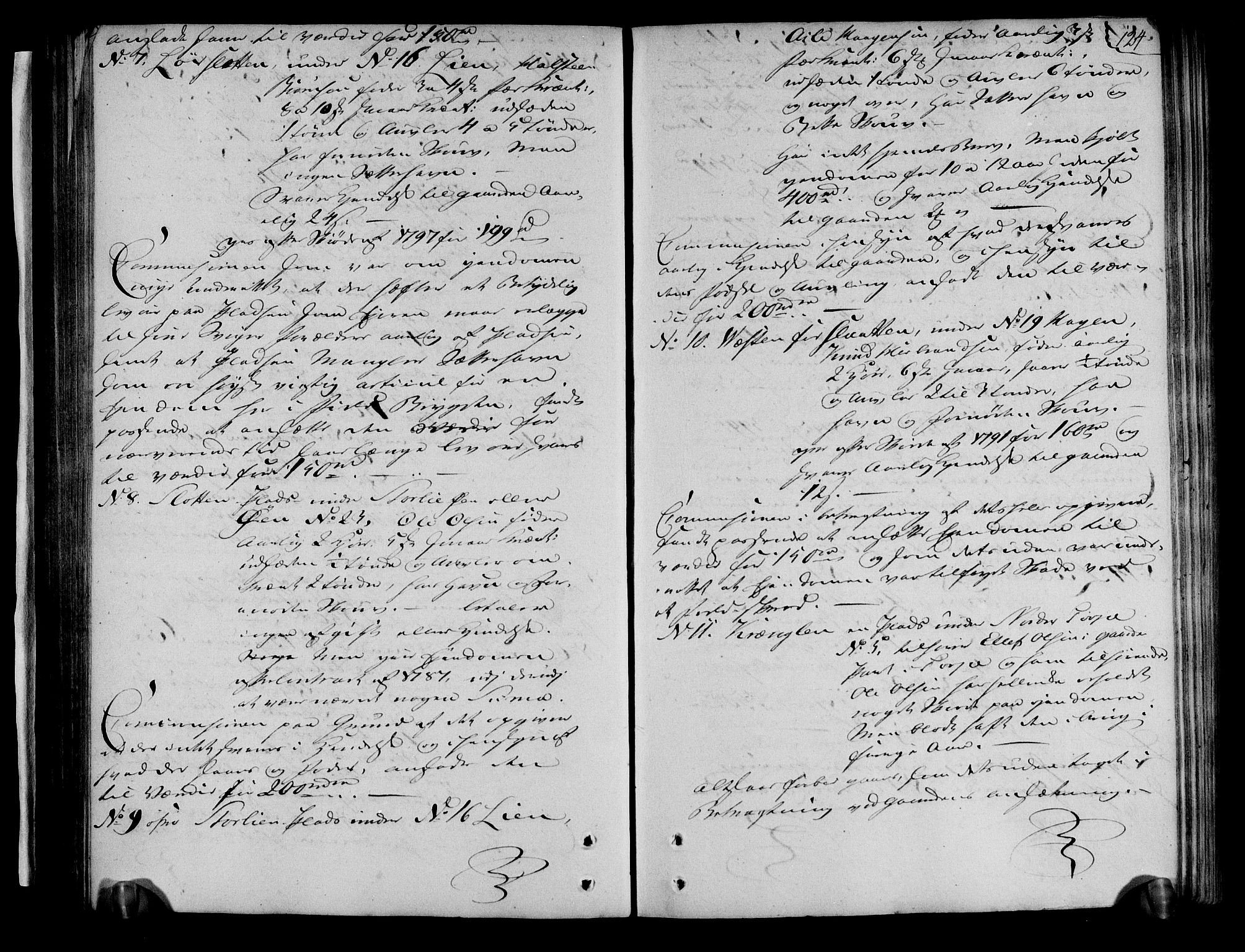 Rentekammeret inntil 1814, Realistisk ordnet avdeling, RA/EA-4070/N/Ne/Nea/L0044: Ringerike og Hallingdal fogderi. Deliberasjonsprotokoll, 1803, s. 127