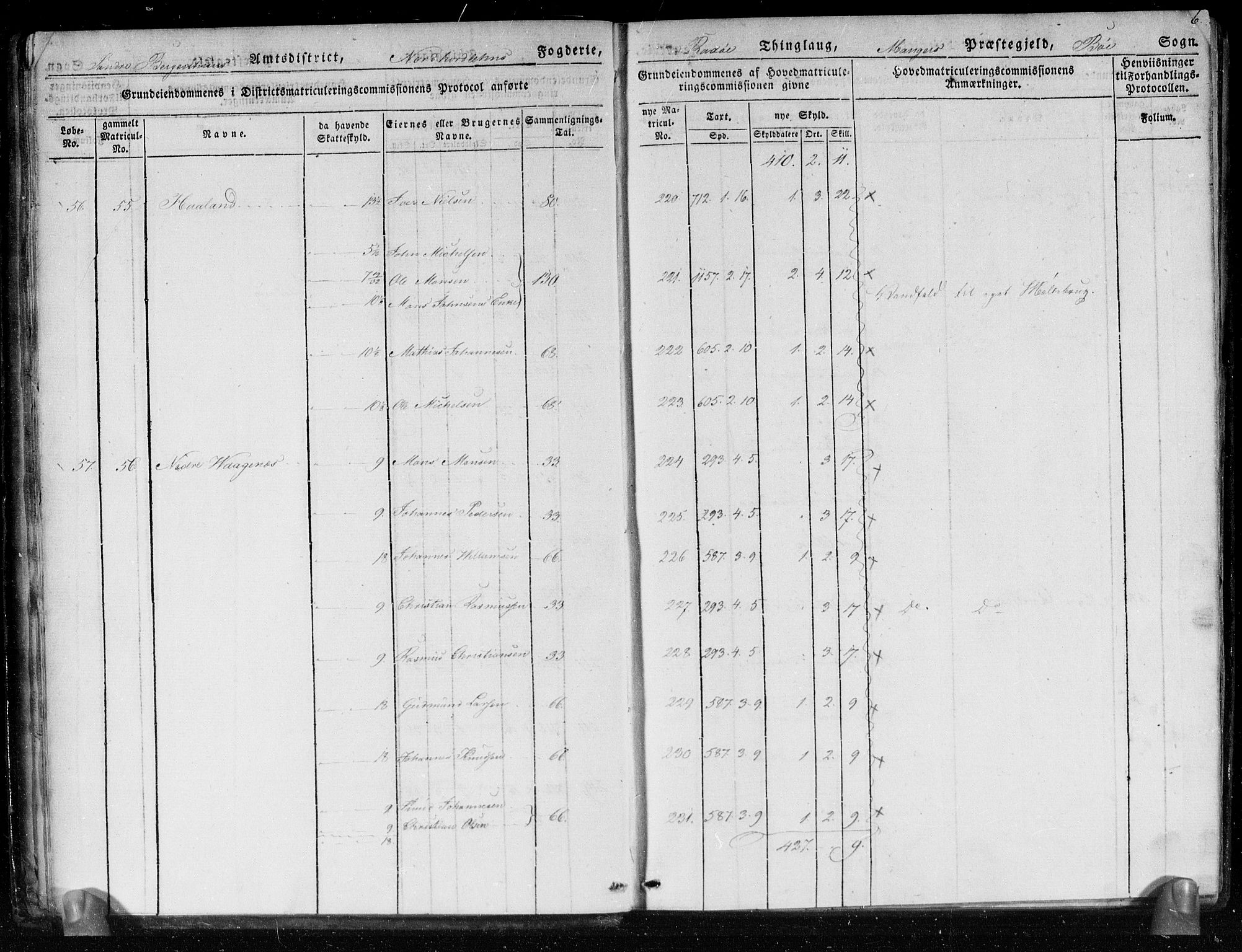 Hovedmatrikkelkommisjonen, AV/RA-S-1529, 1824